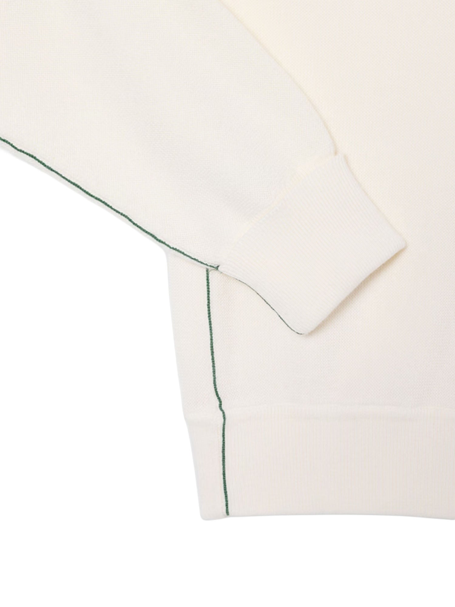 Lacoste Maglione girocollo in cotone relaxed fit White