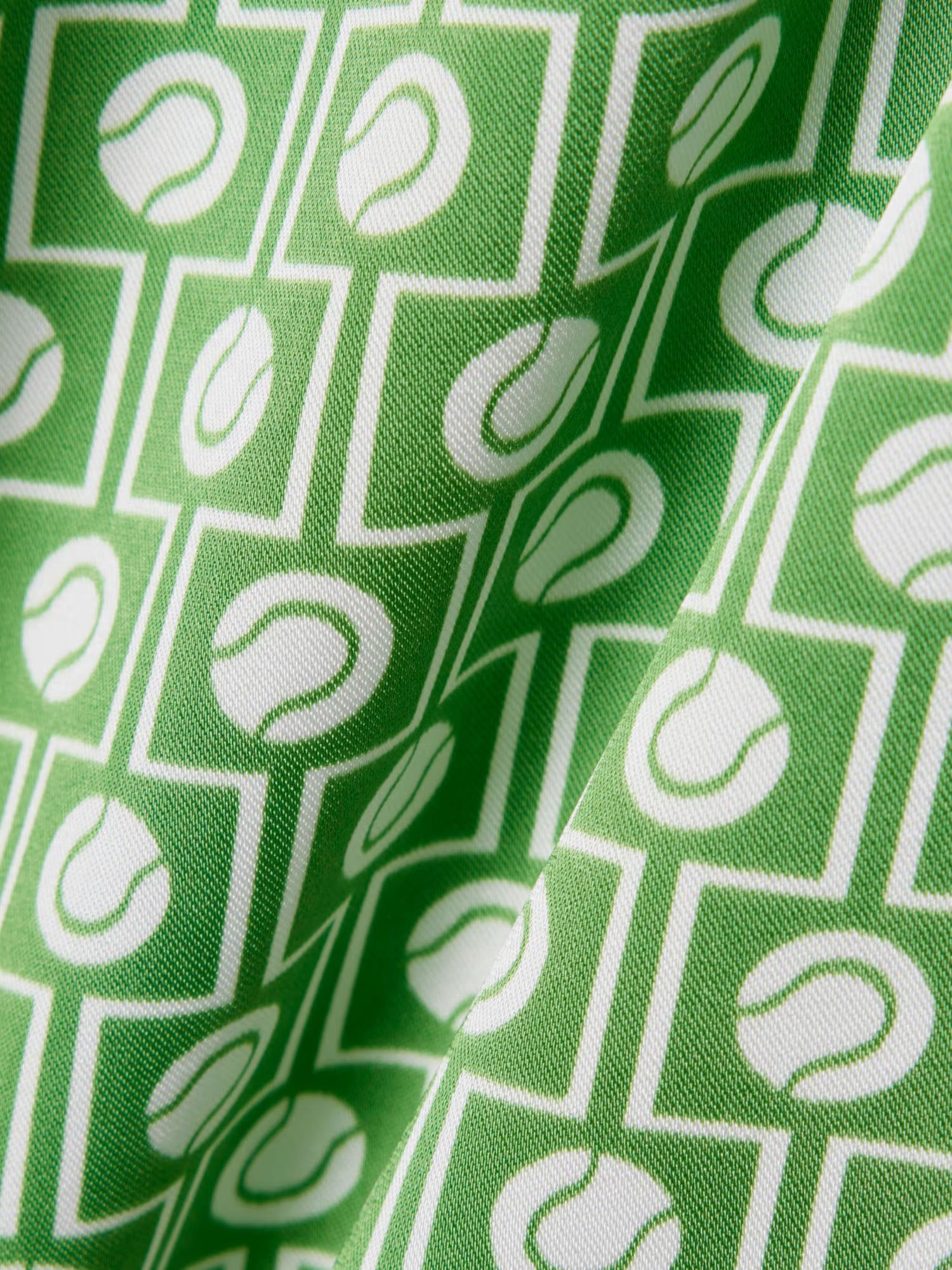 Lacoste Camicia regular fit con collo annodato staccabile Verde