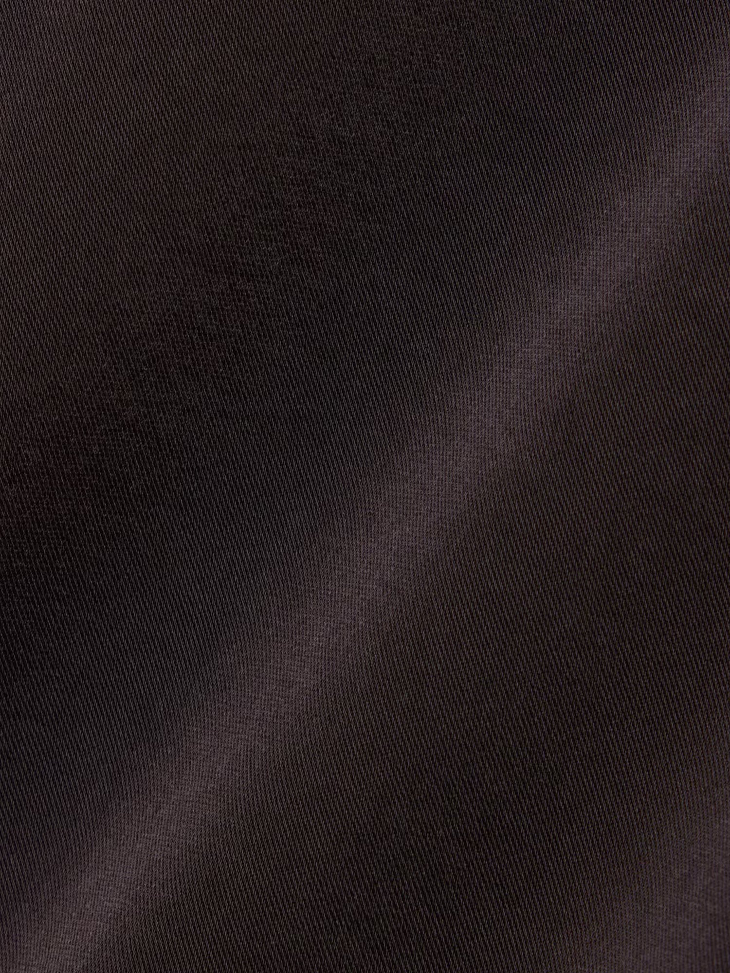 Lacoste Polo in raso relaxed fit Marrone