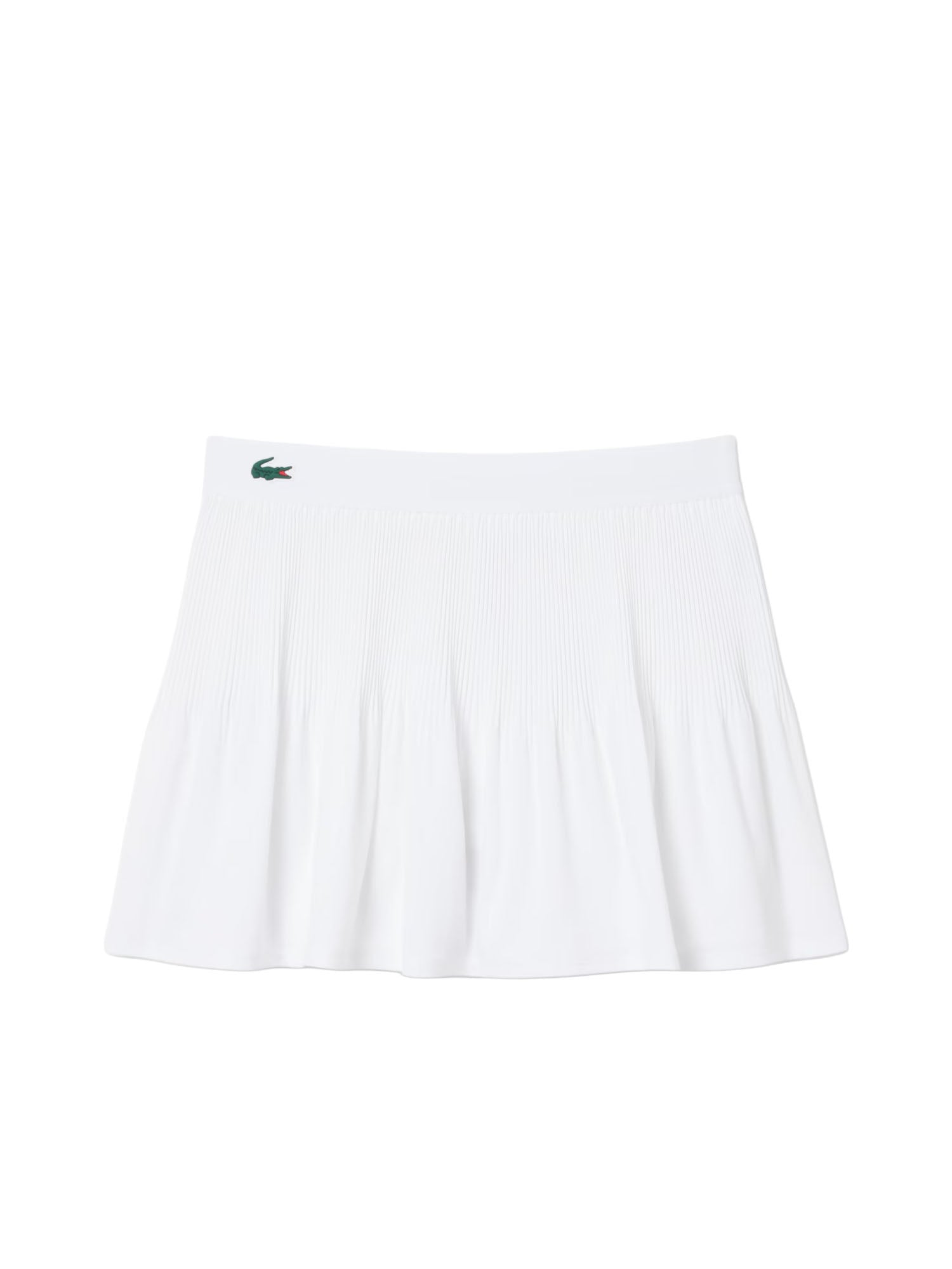 Lacoste Gonna da tennis con fodera Ultra Dry Bianco