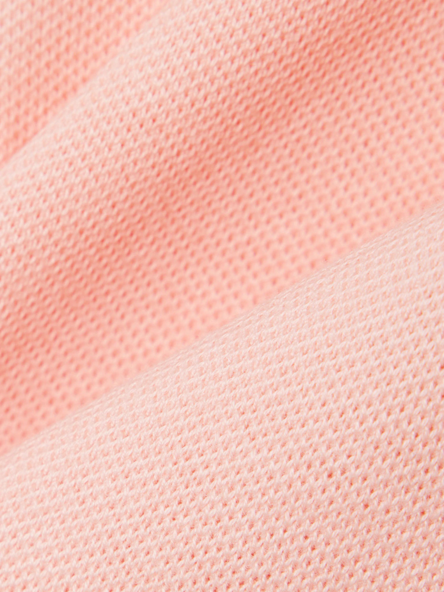 Lacoste Polo in piqué senza maniche Rosa