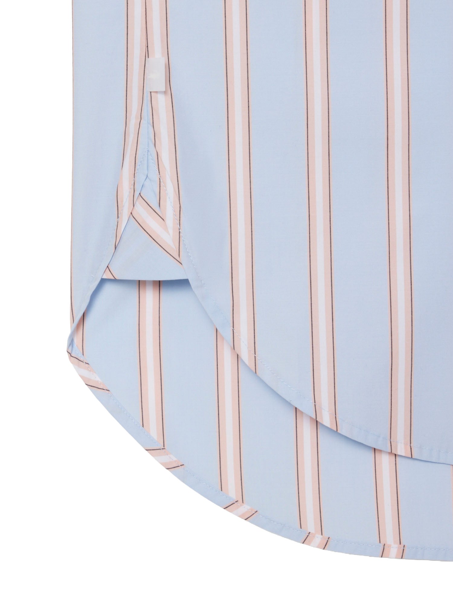Lacoste Camicia oversize in popeline di cotone Multicolore