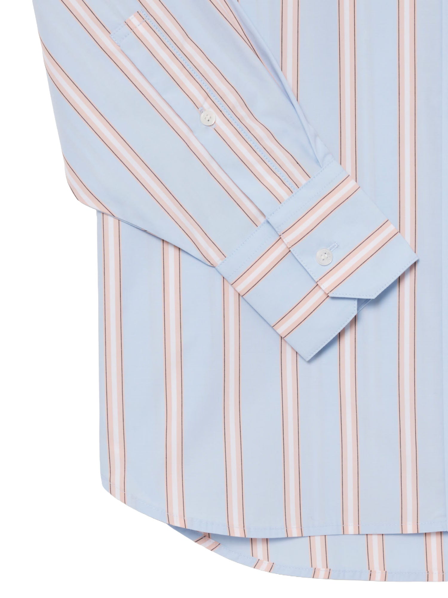Lacoste Camicia oversize in popeline di cotone Multicolore