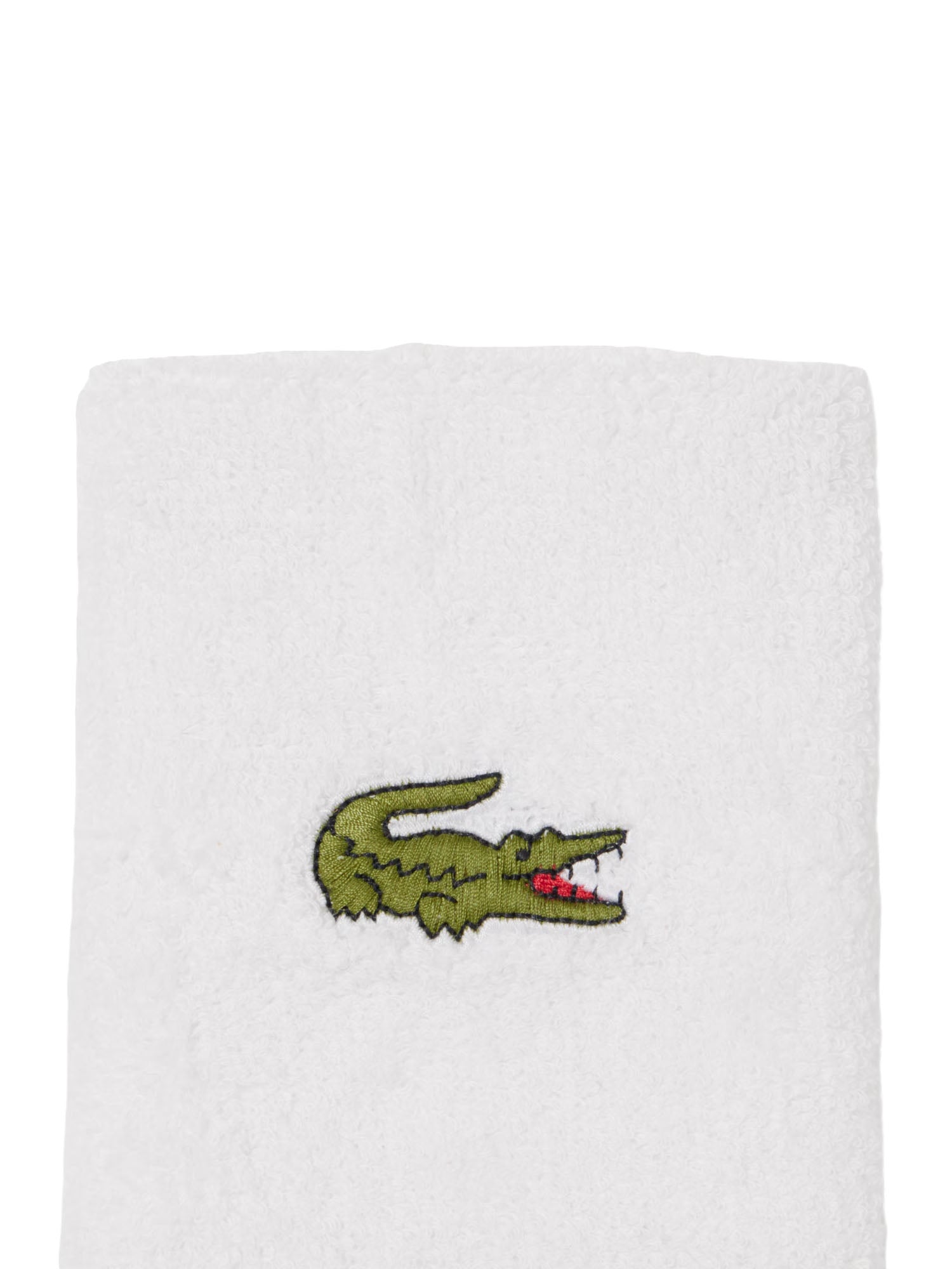 Lacoste Polsini sportivi in jersey elasticizzato Bianco