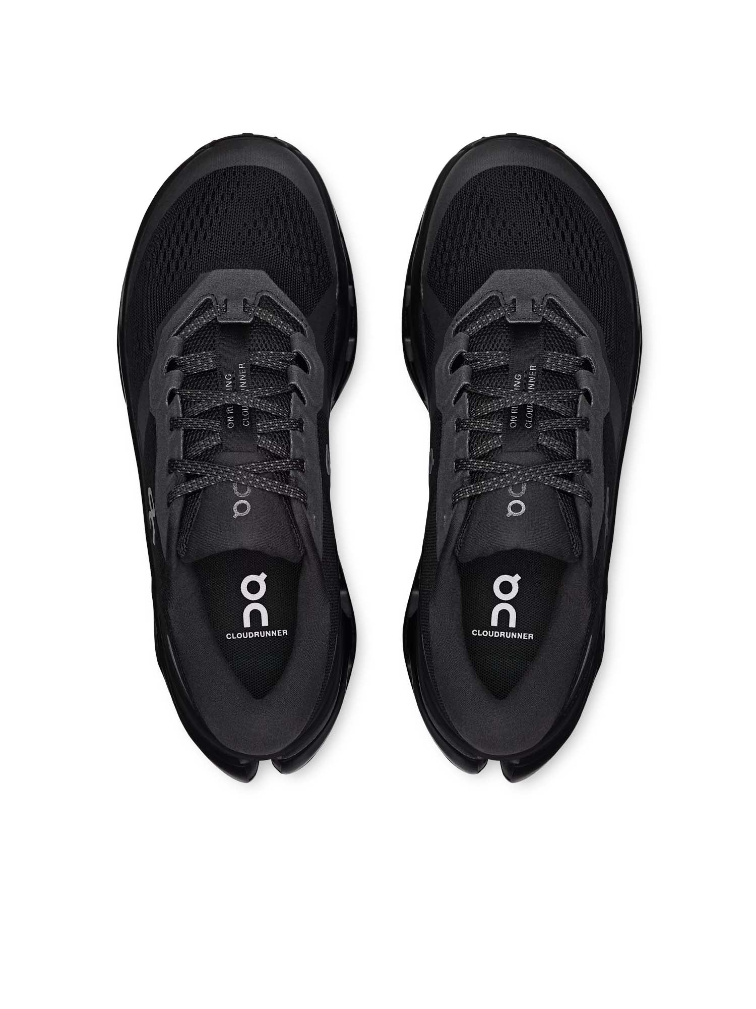 On Scarpe Cloudrunner 3 da uomo Nero
