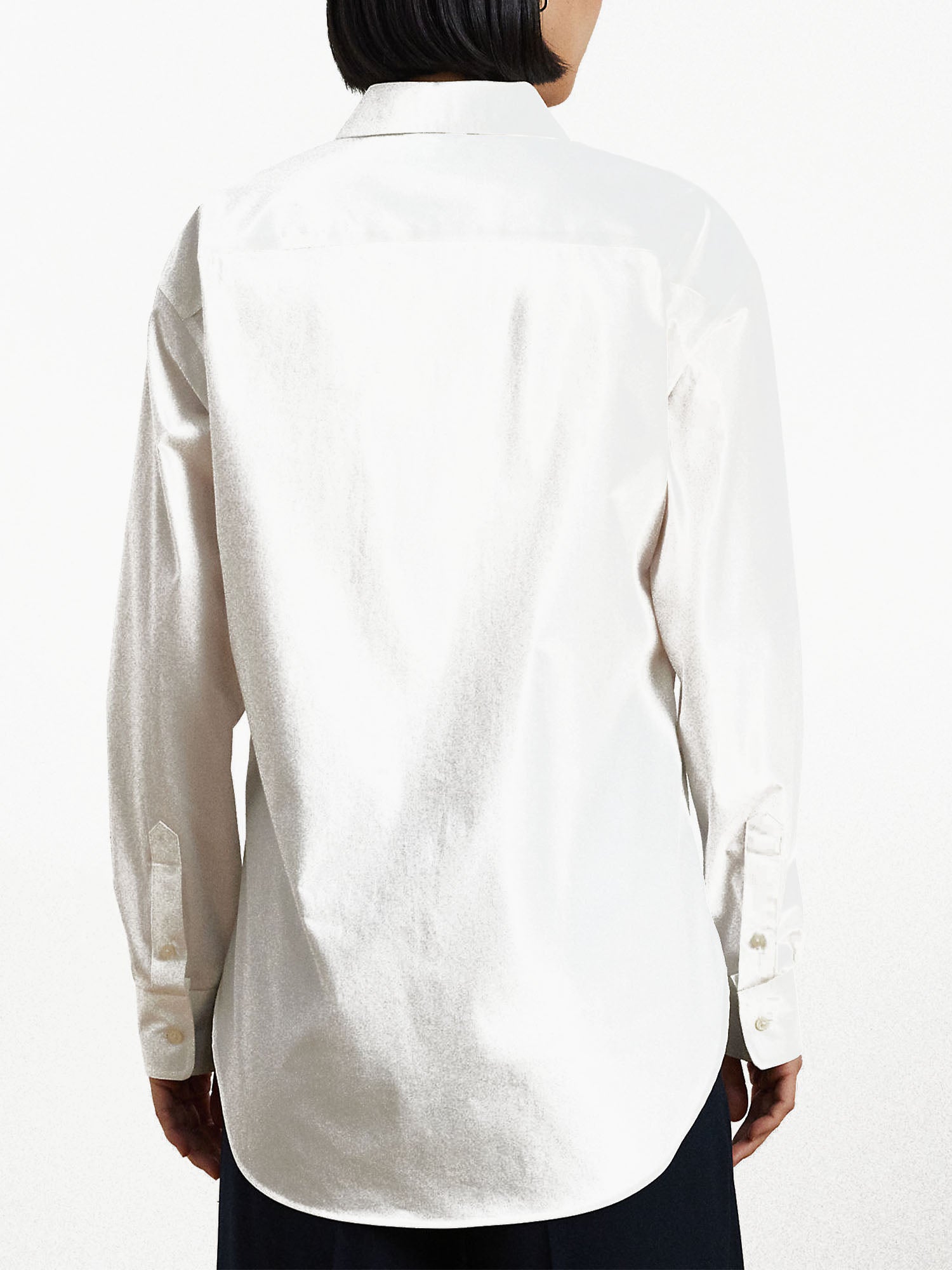 Lauren Ralph Lauren Camicia in cotone stretch Bianco