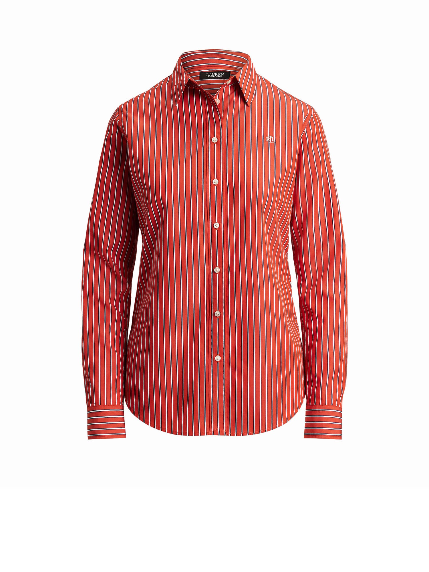 Lauren Ralph Lauren Camicia classica a righe Arancione