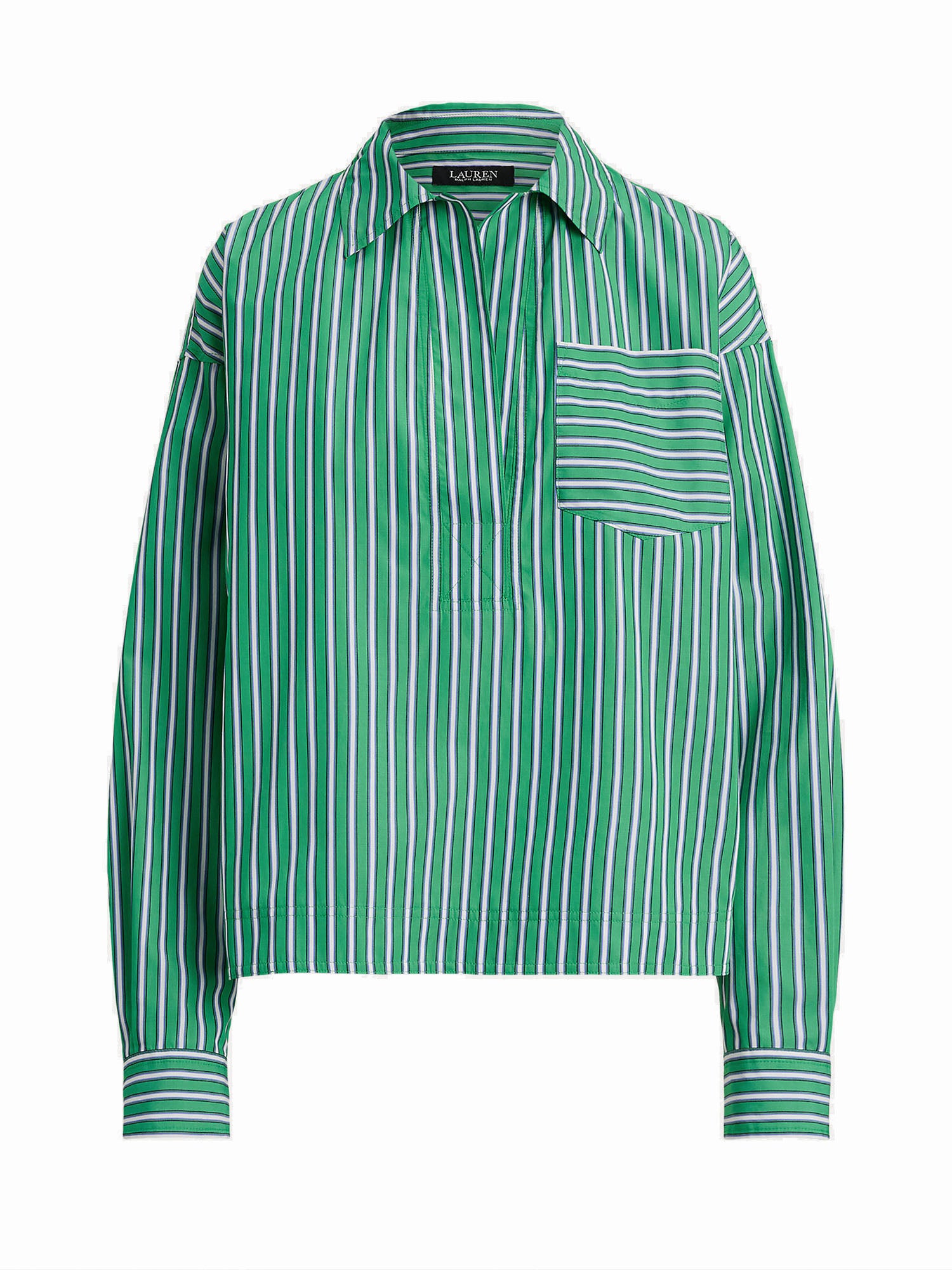 Lauren Ralph Lauren Camicia Stachee Verde