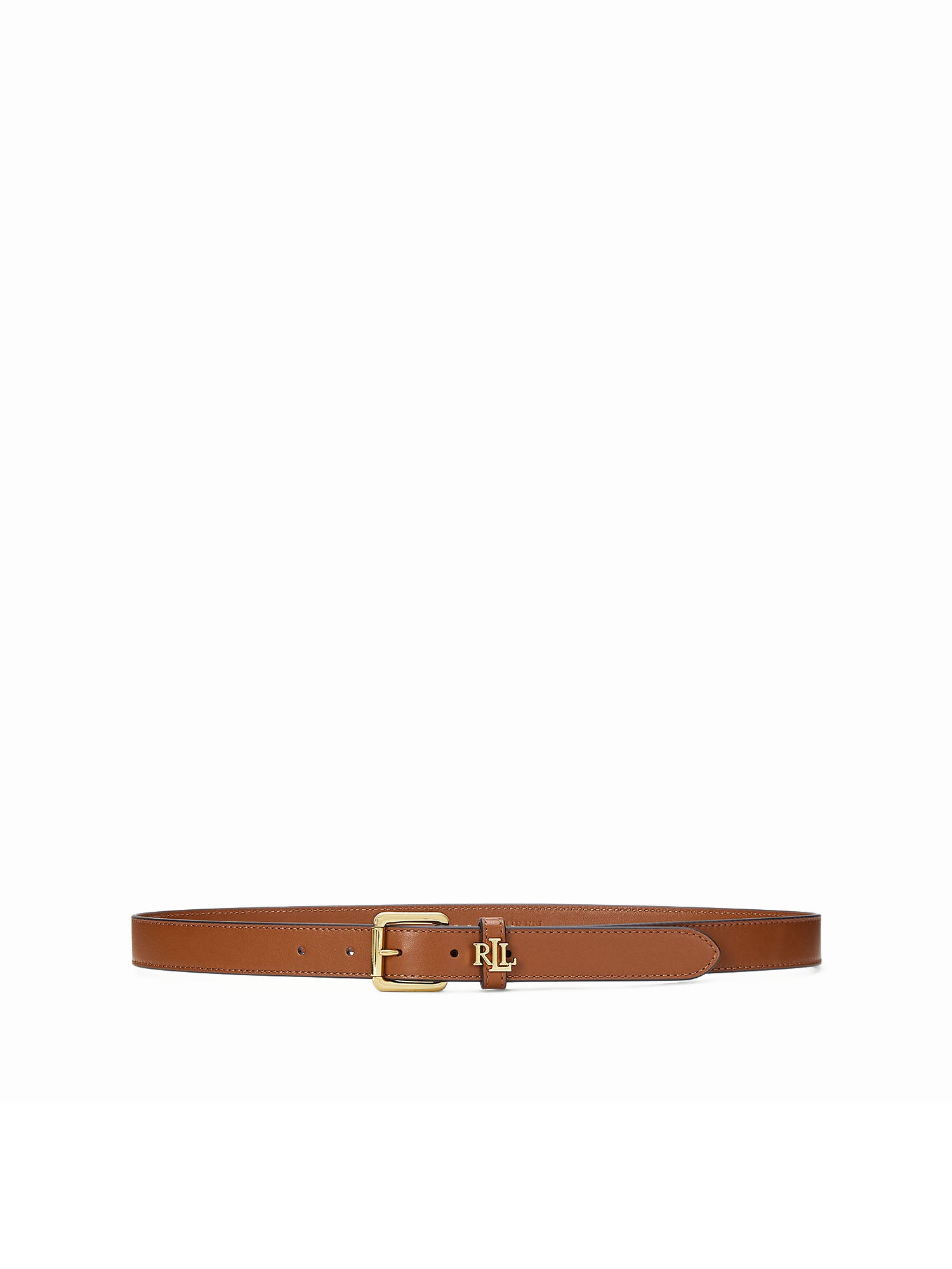 Lauren Ralph Lauren Cintura Kepper Leather Marrone
