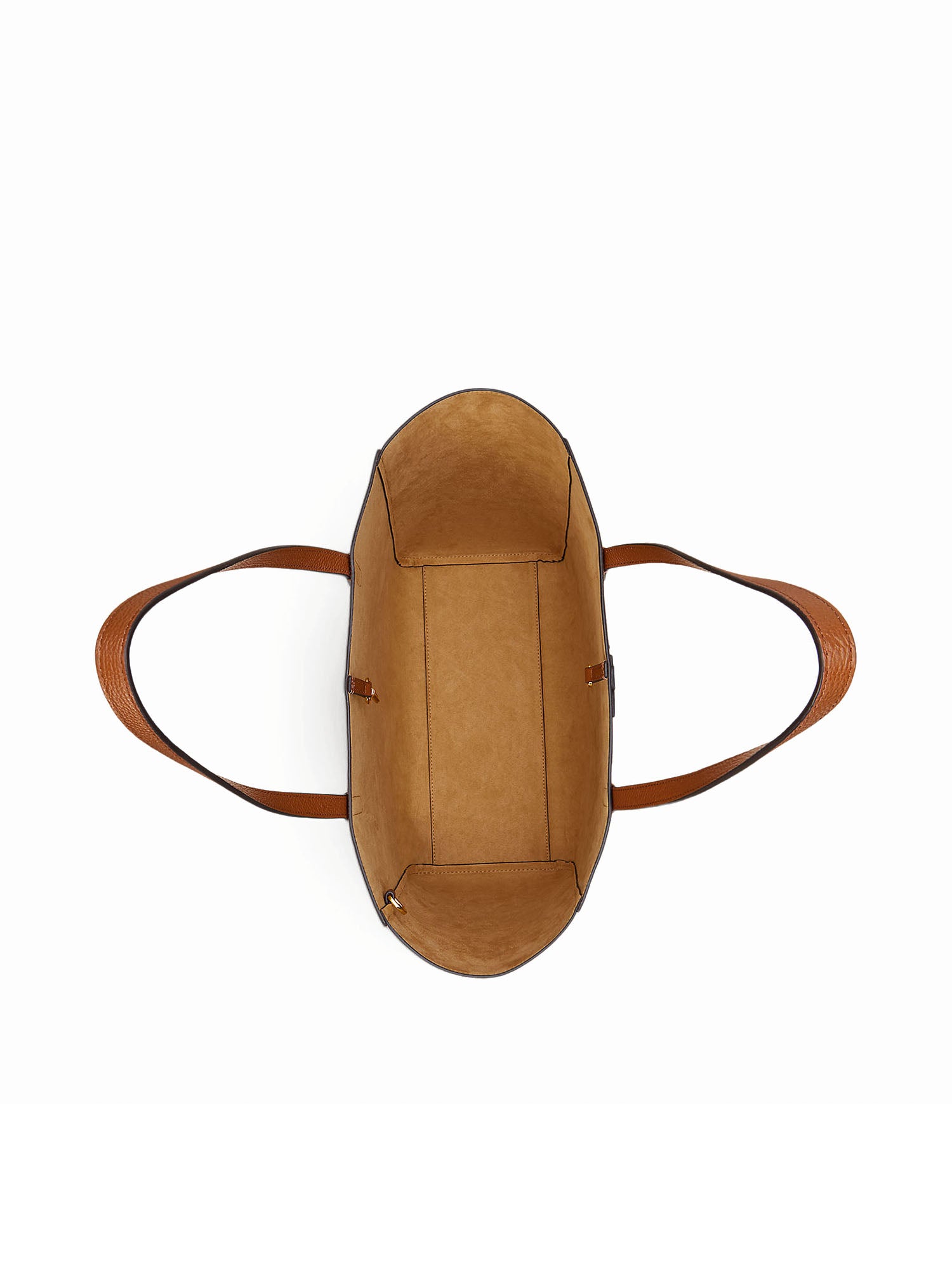 Lauren Ralph Lauren Borsa Cmryn Tote Large Marrone