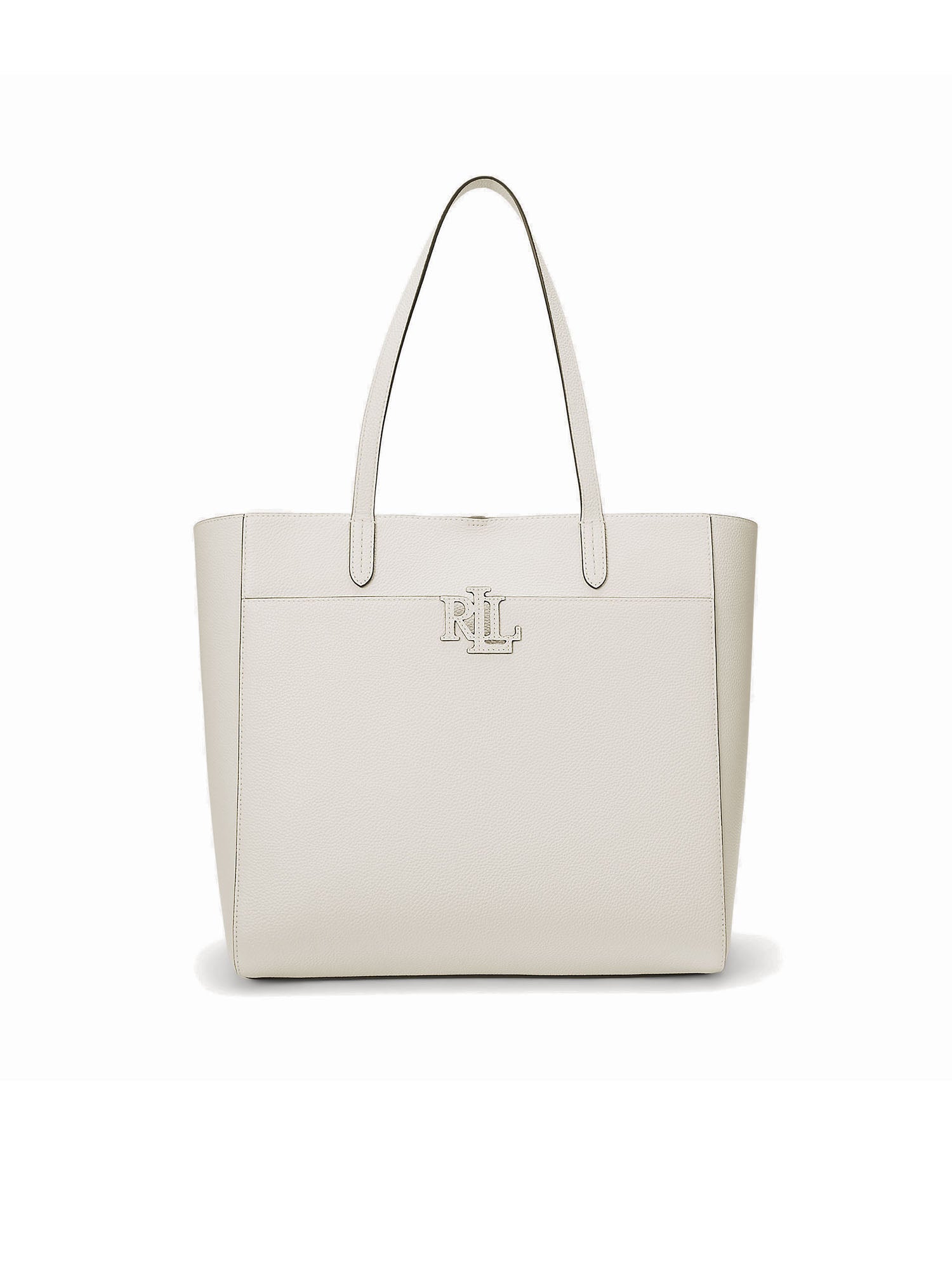 Lauren Ralph Lauren Borsa Cmryn Tote Large Bianco