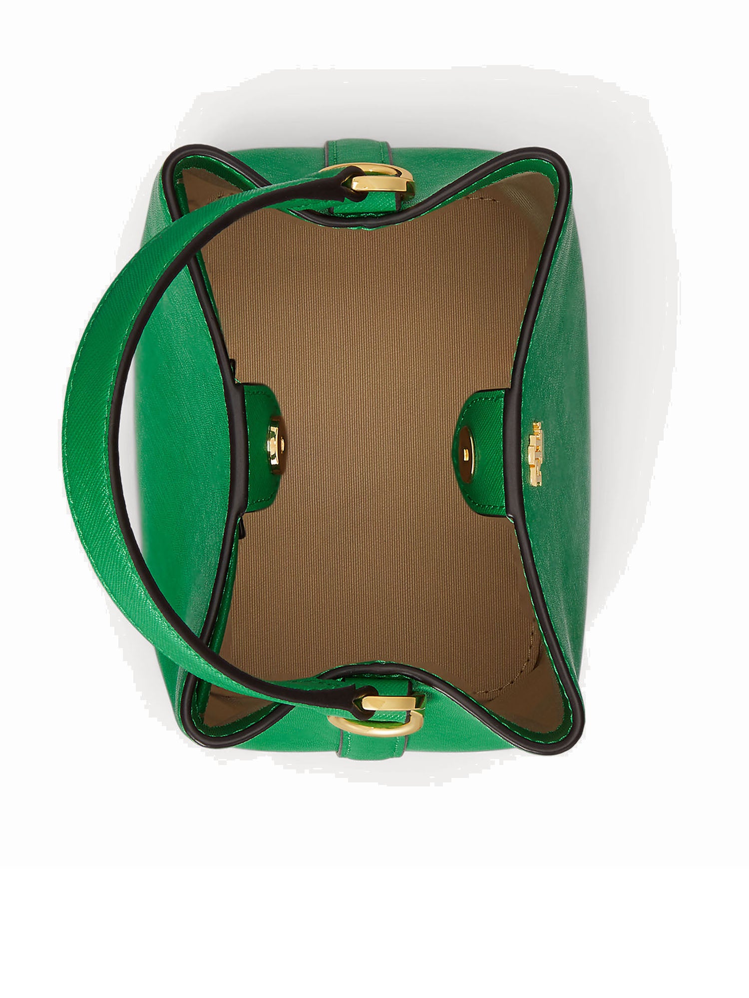 Lauren Ralph Lauren Borsa Bucket Small Verde