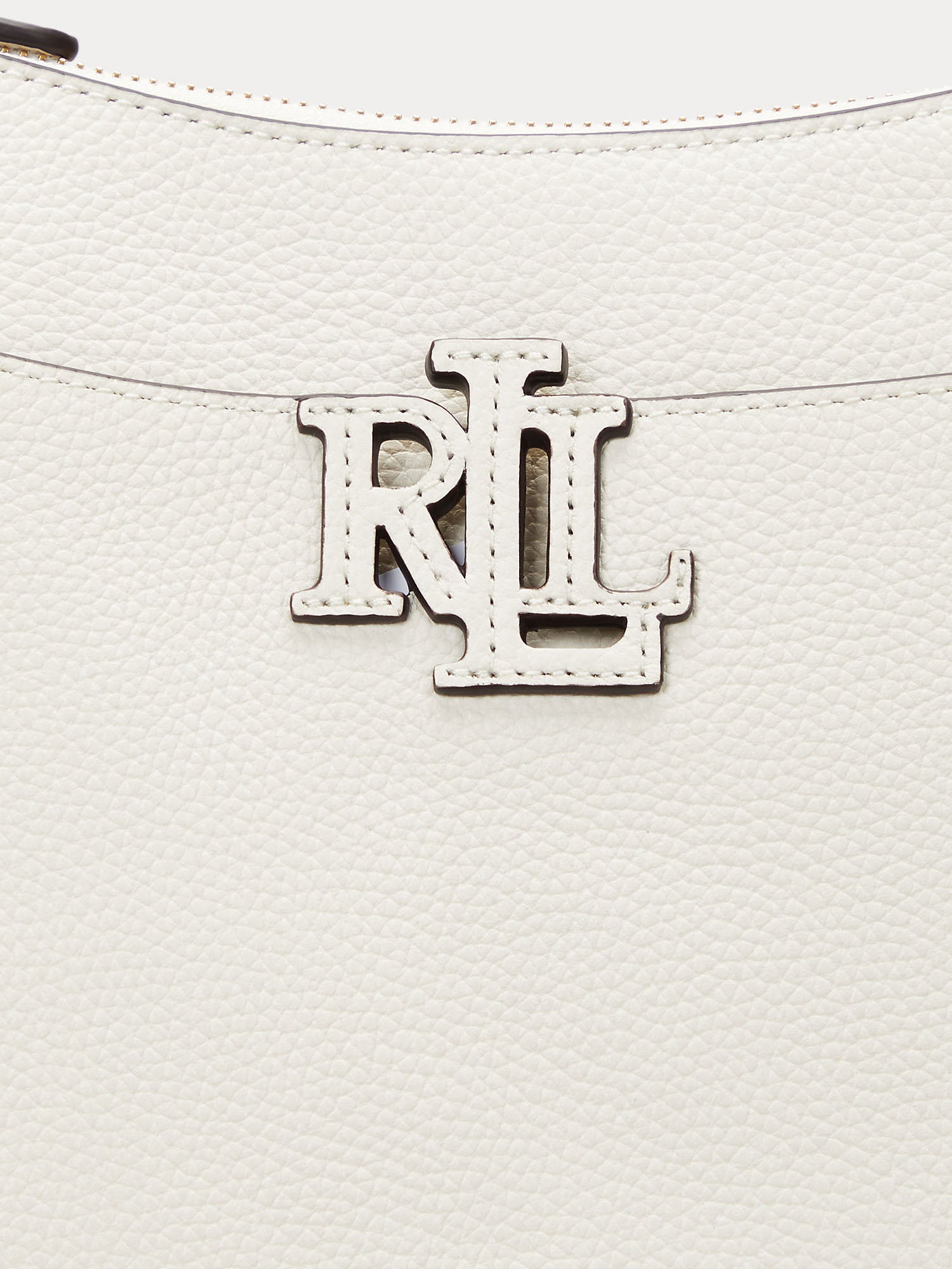 Lauren Ralph Lauren Borsa Cameryn Crossbody Large Bianco