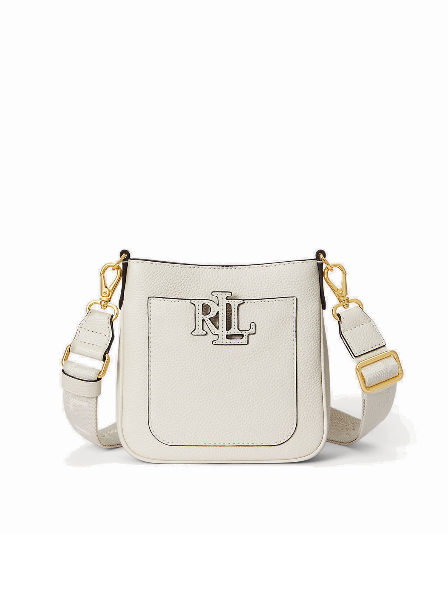 Lauren Ralph Lauren Borsa Cameryn Crossbody Small Bianco