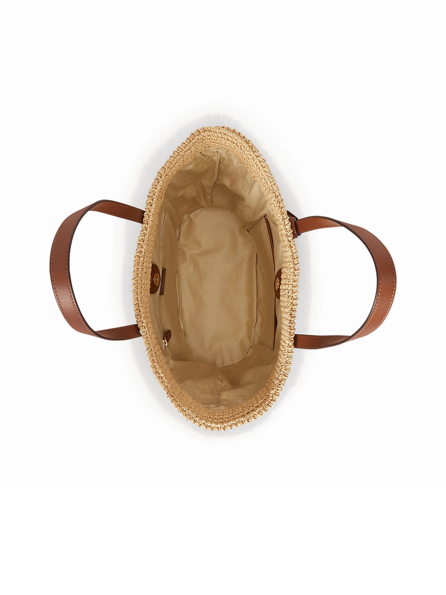 Lauren Ralph Lauren Lainey Tote Large Bianco