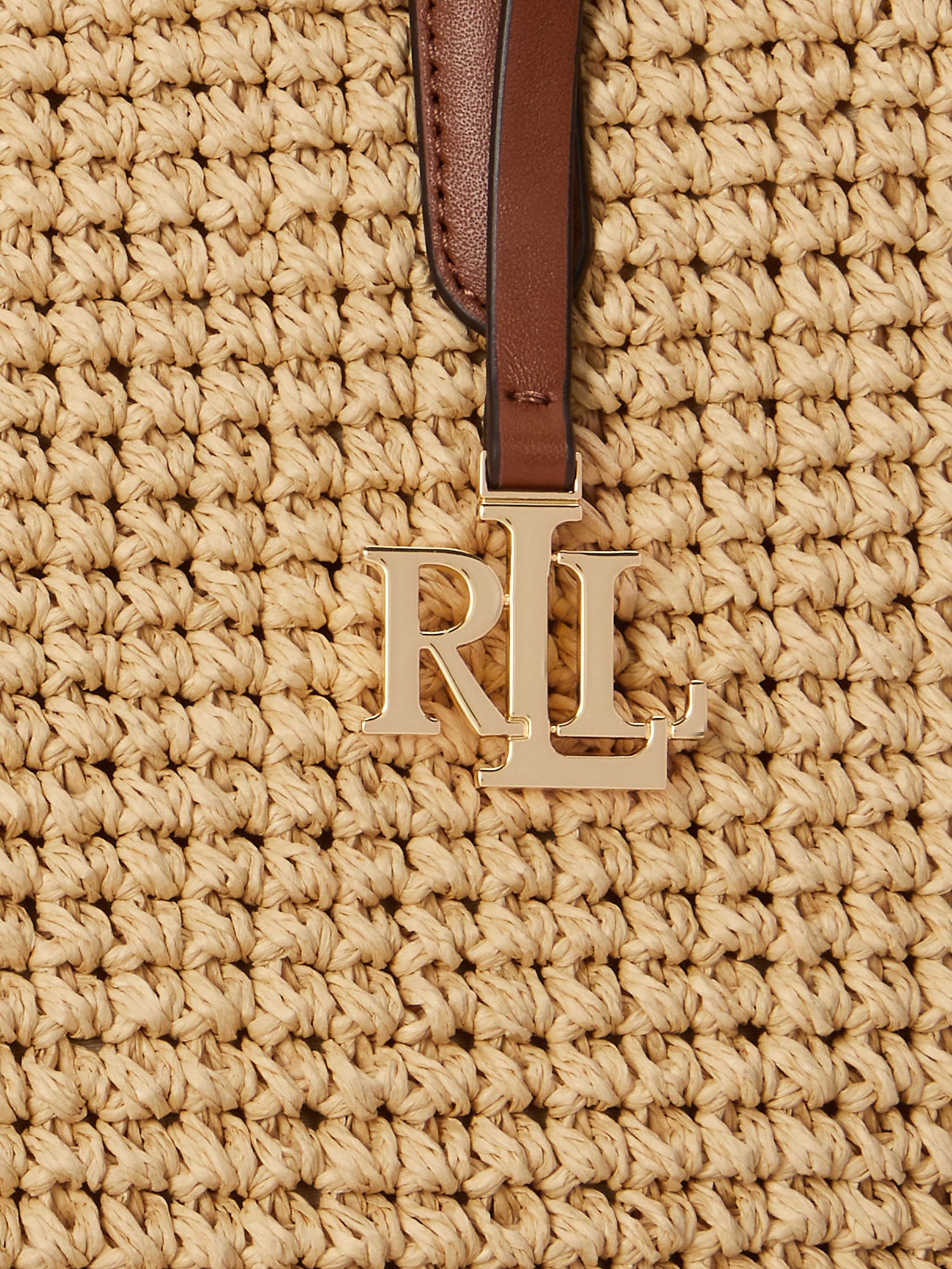 Lauren Ralph Lauren Lainey Tote Large Bianco