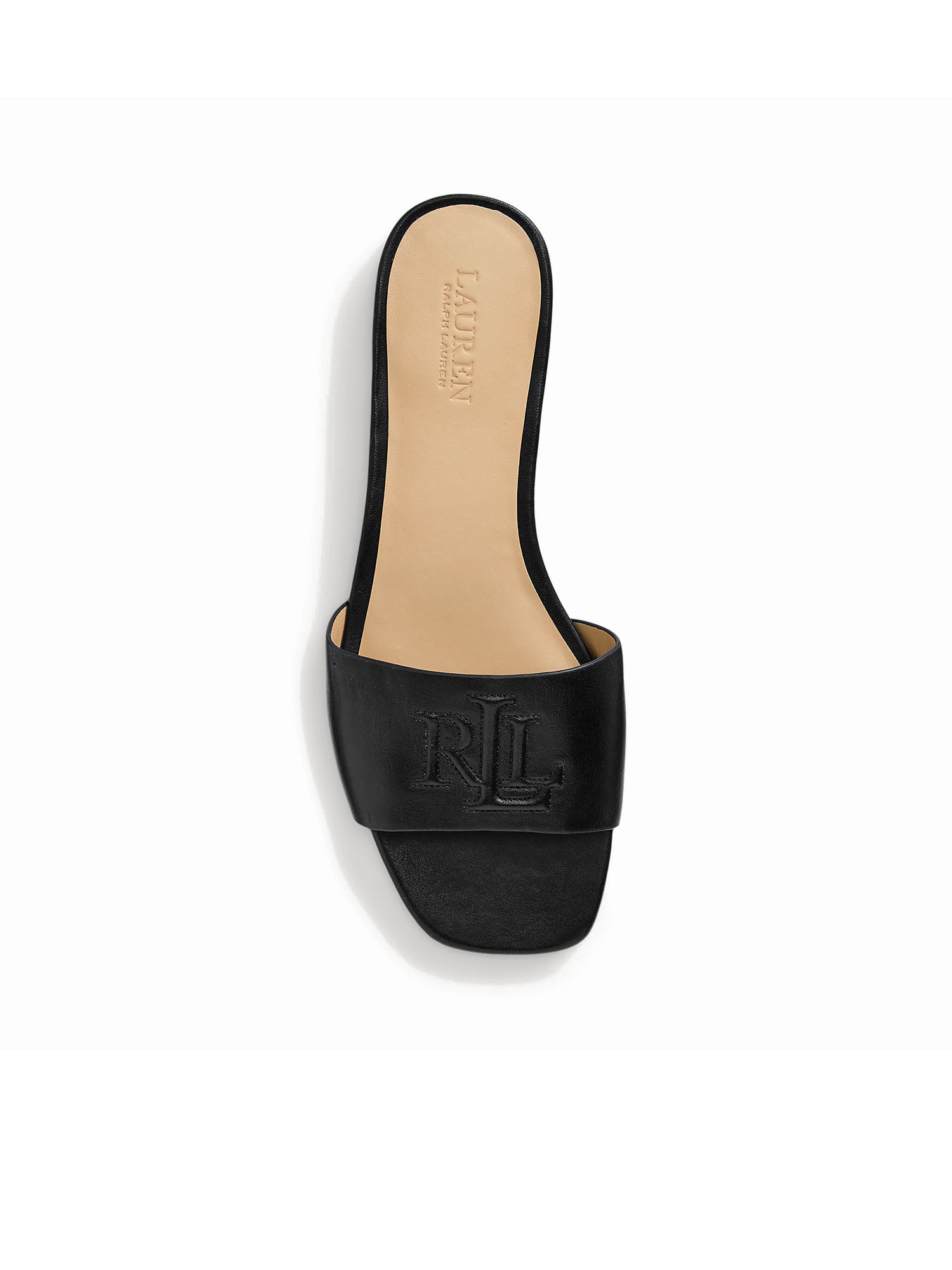 Lauren Ralph Lauren Sandalo Everley Slide Nero