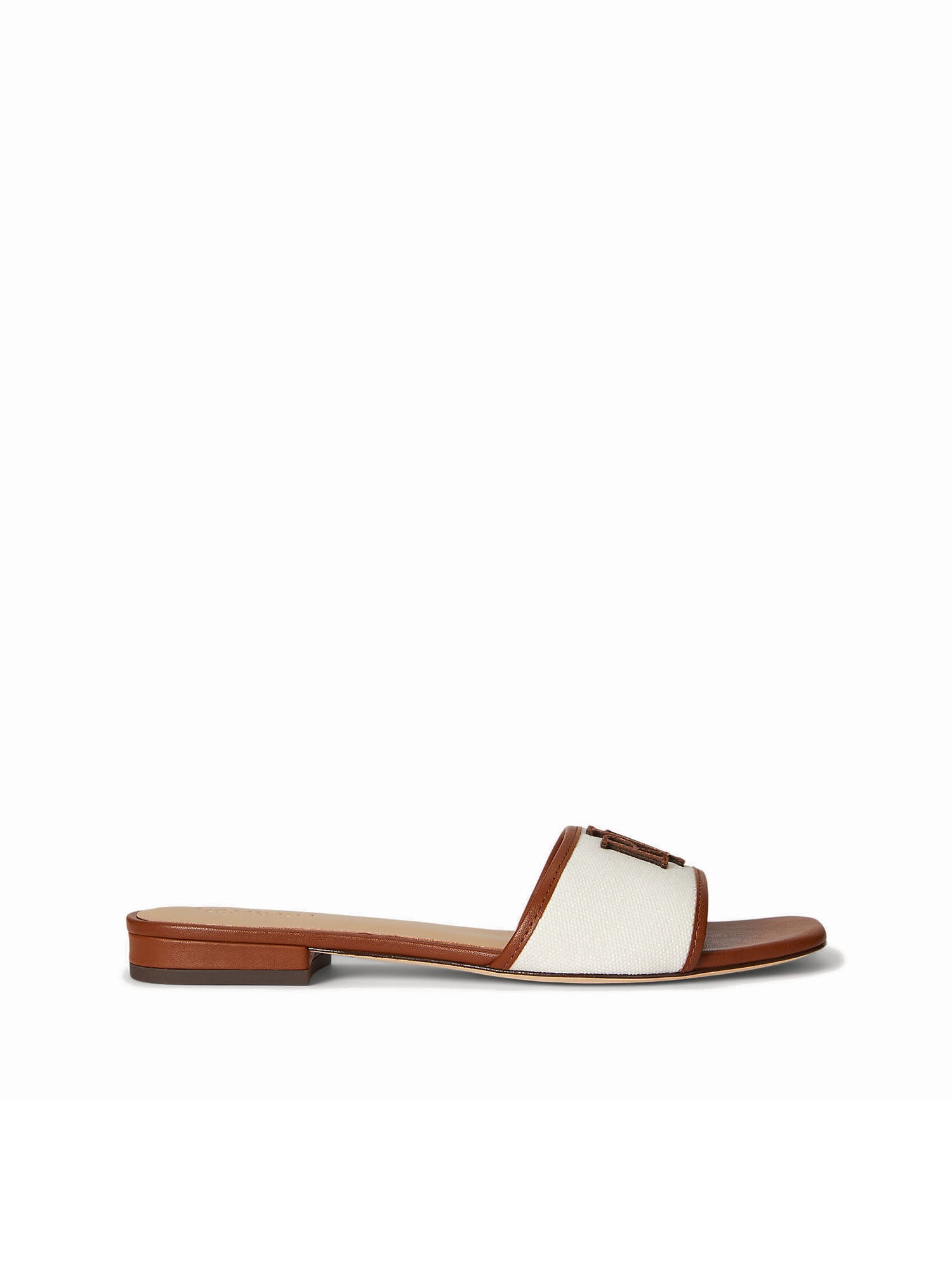 Lauren Ralph Lauren Sandalo Everley Slide Bianco