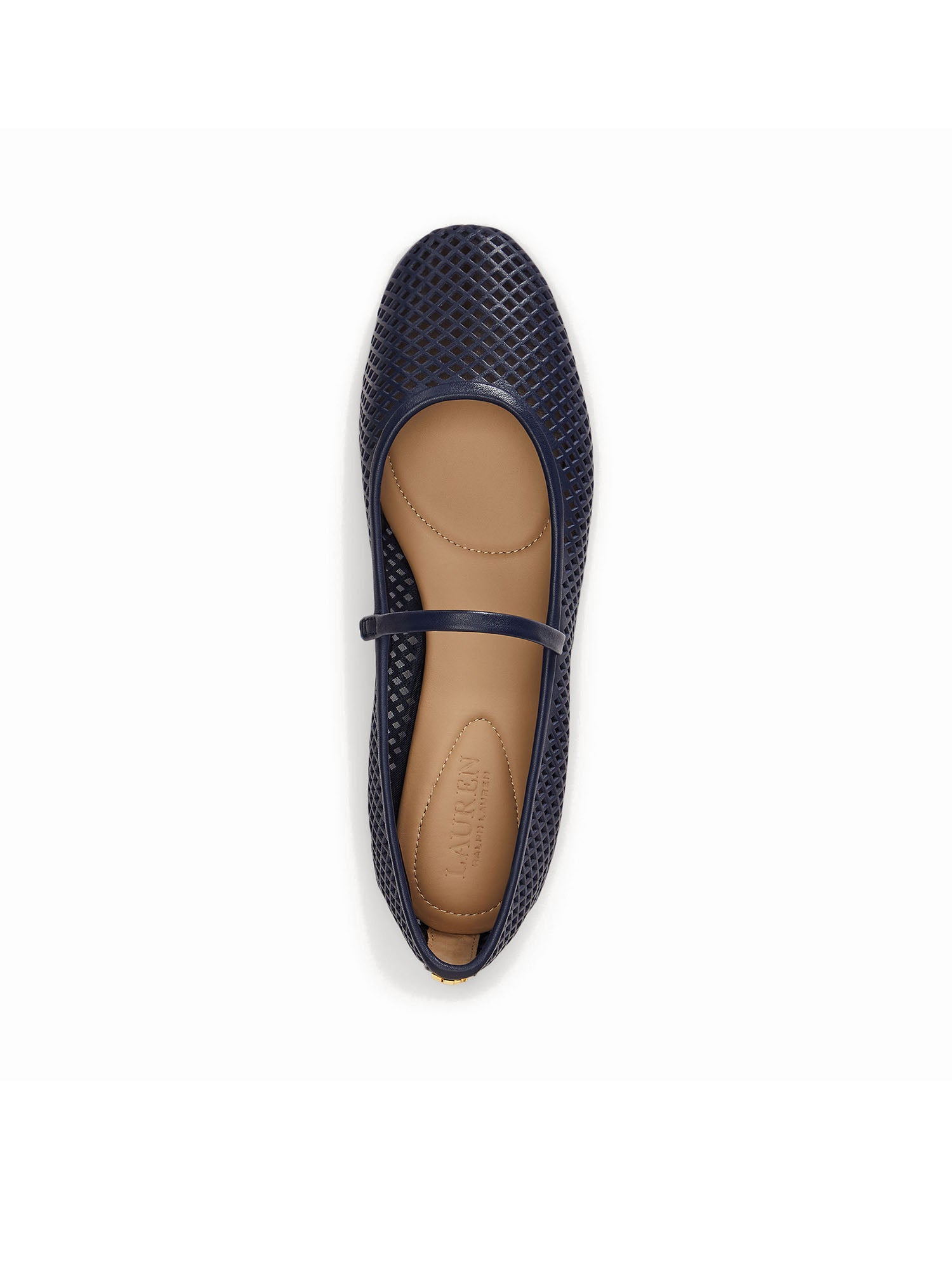 Lauren Ralph Lauren Jayna Flats Mary Jane Blu