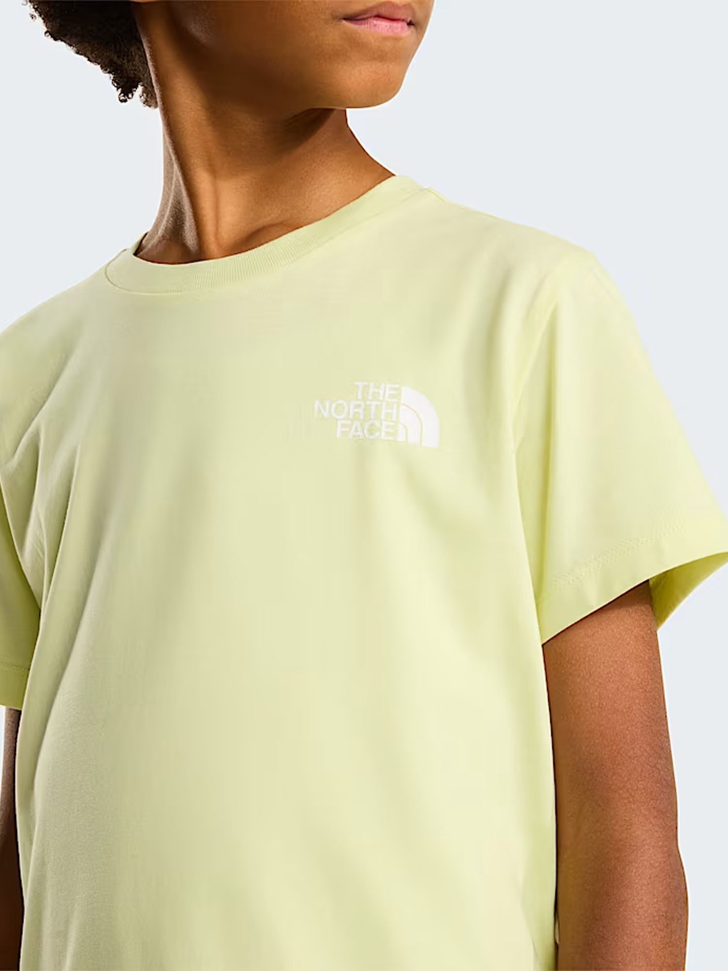 The North Face T-Shirt Simple Dome Bambino Limone
