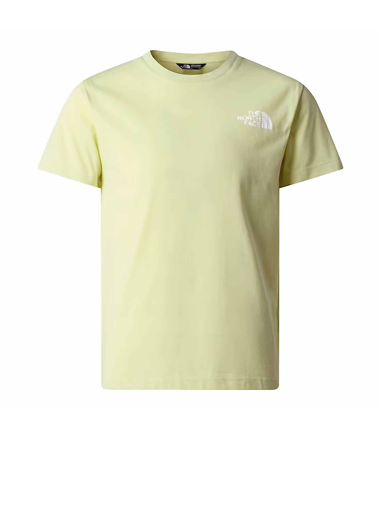 The North Face T-Shirt Simple Dome Bambino Limone