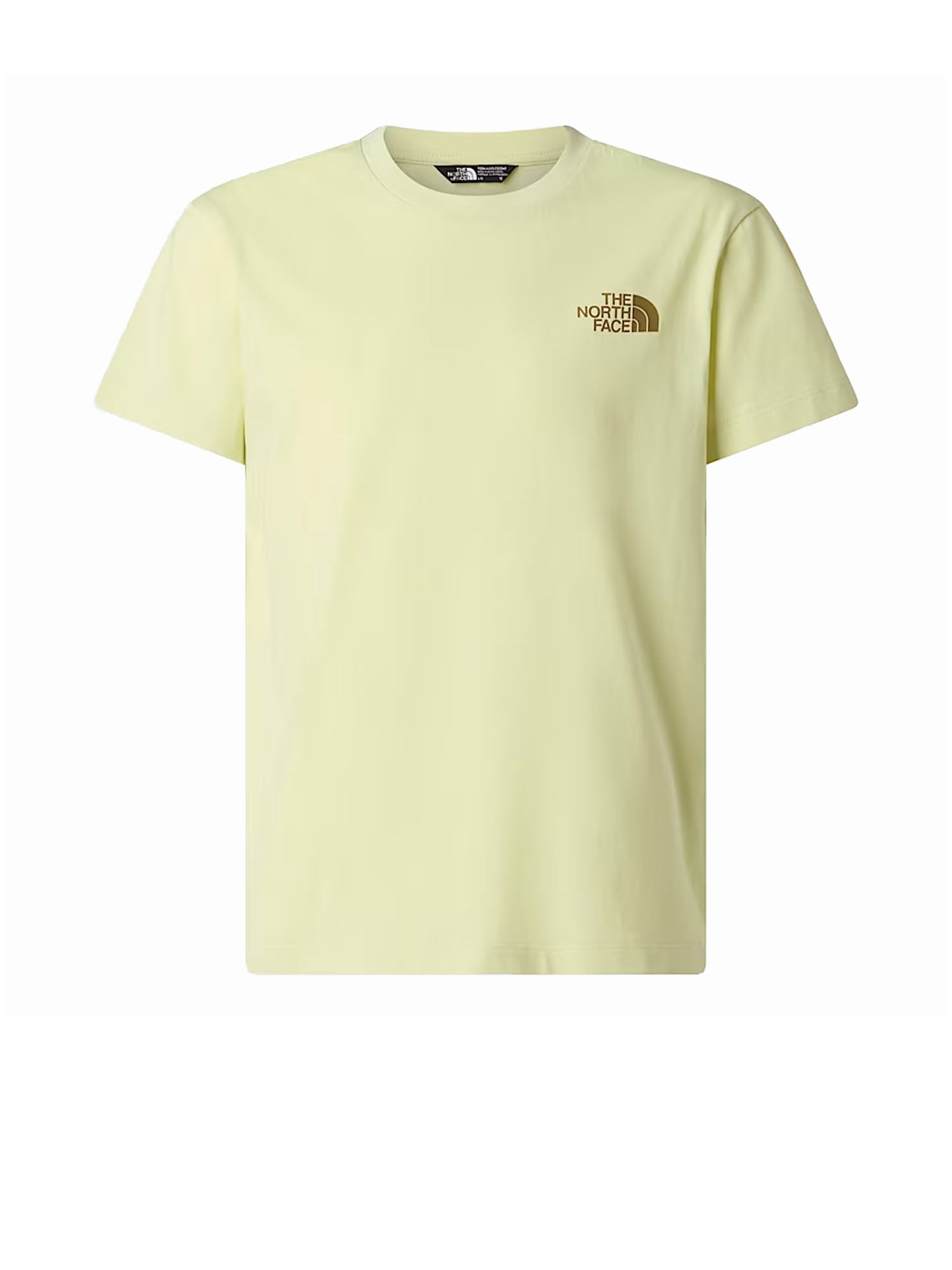 The North Face T-shirt Voyage Relaxed Bambino Limone
