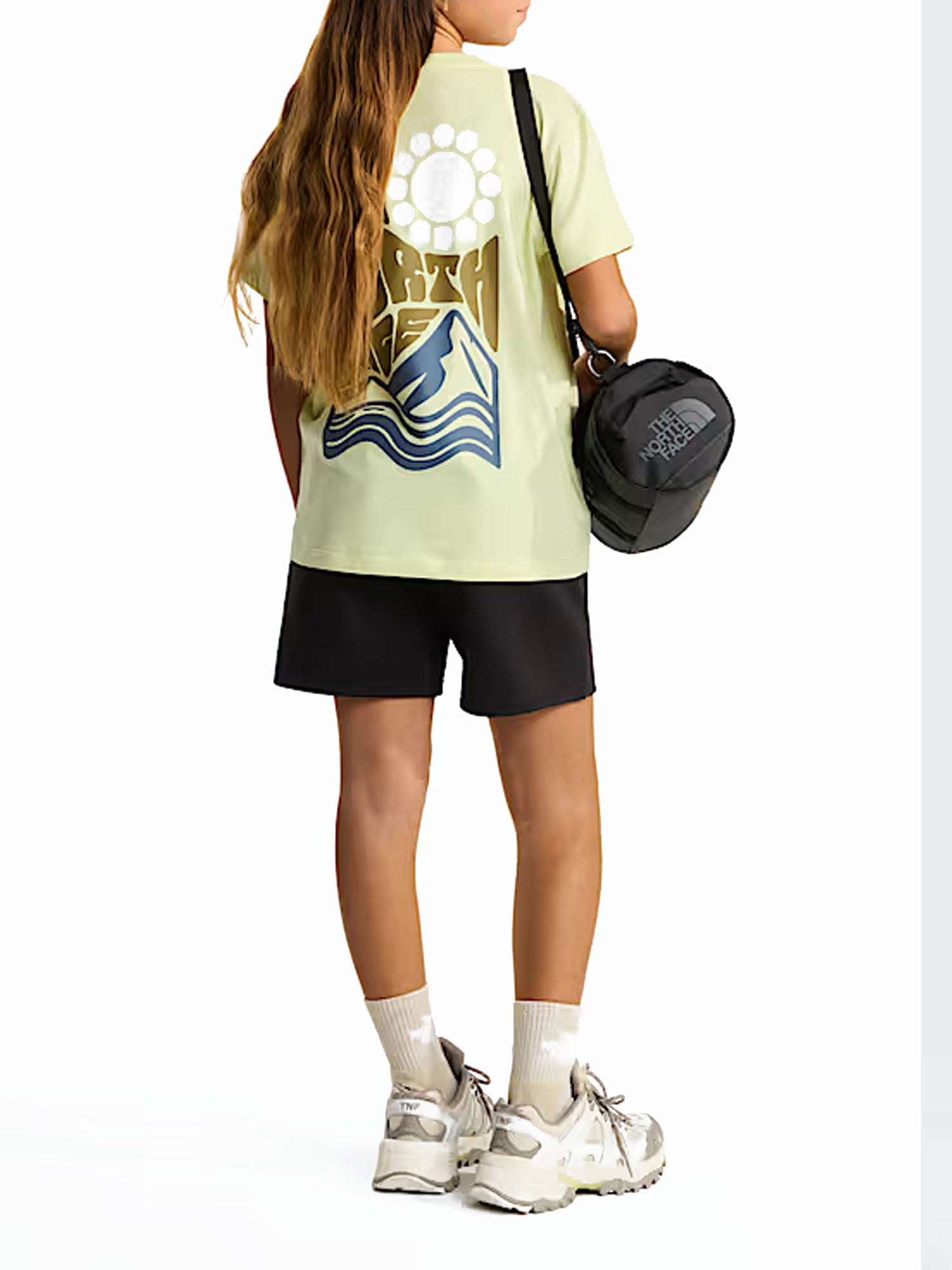 The North Face T-shirt Voyage Relaxed Bambino Giallo