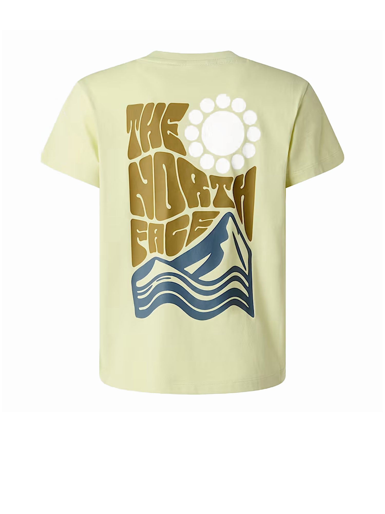 The North Face T-shirt Voyage Relaxed Bambino Limone