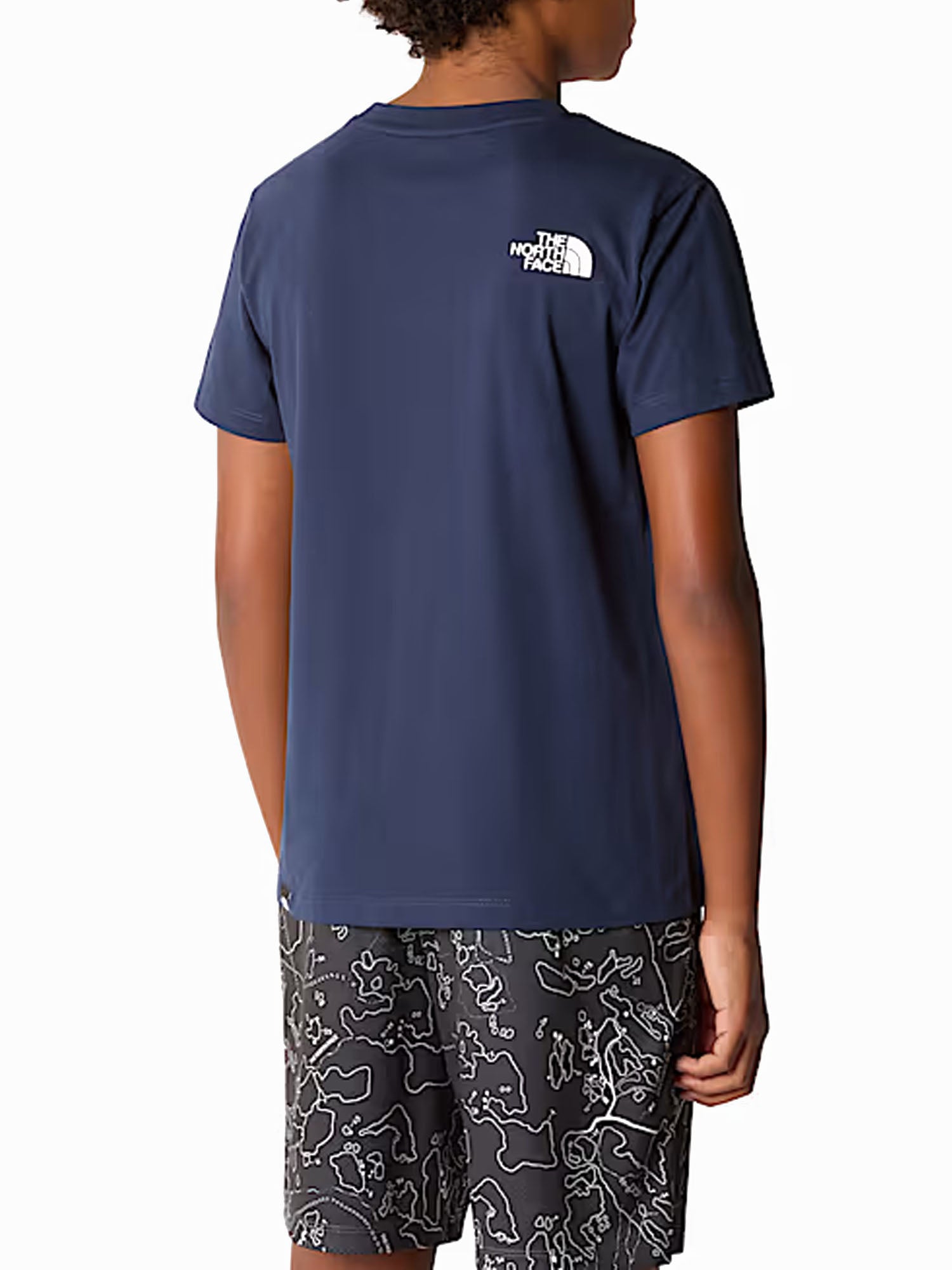 The North Face T-Shirt Simple Dome Bambino Blu
