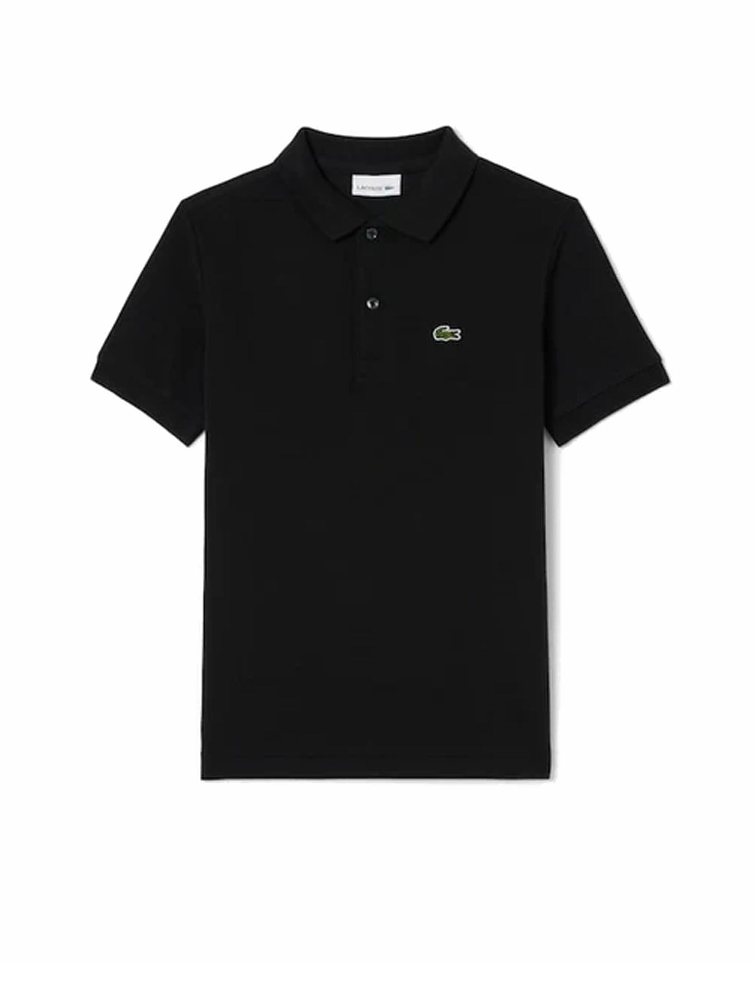 Lacoste Polo Petit Pique Kids Nero