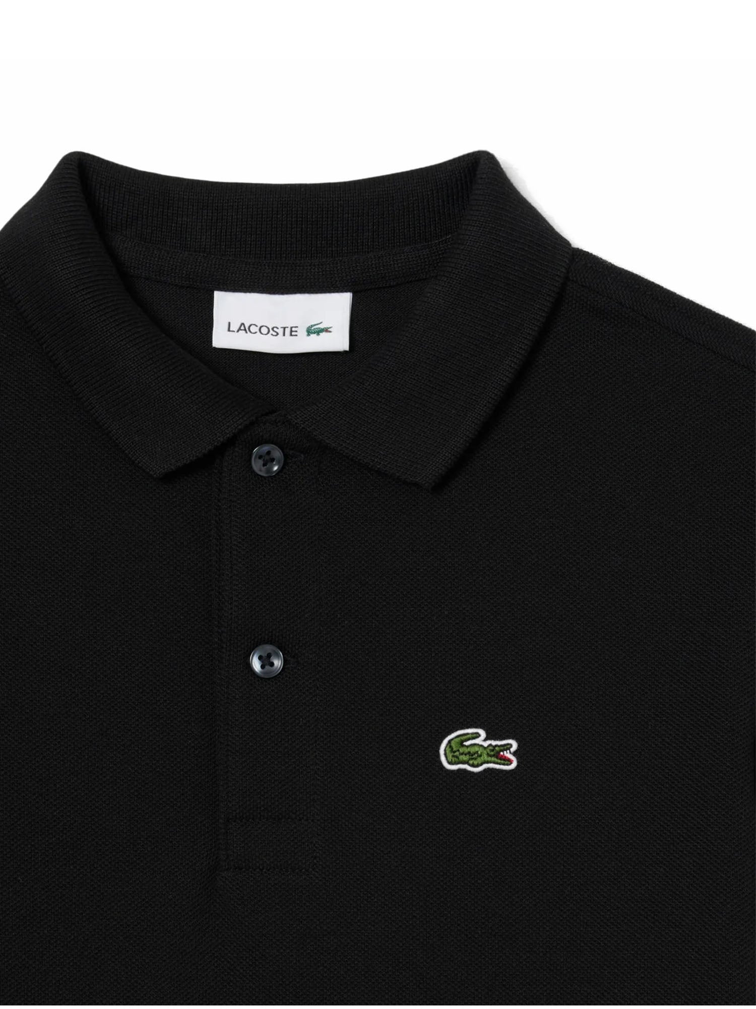 Lacoste Polo Petit Pique Kids Nero