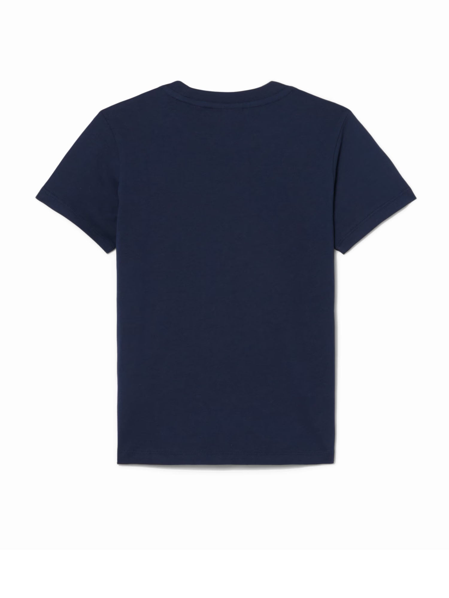Lacoste T-shirt unisex in cotone Kids Blu