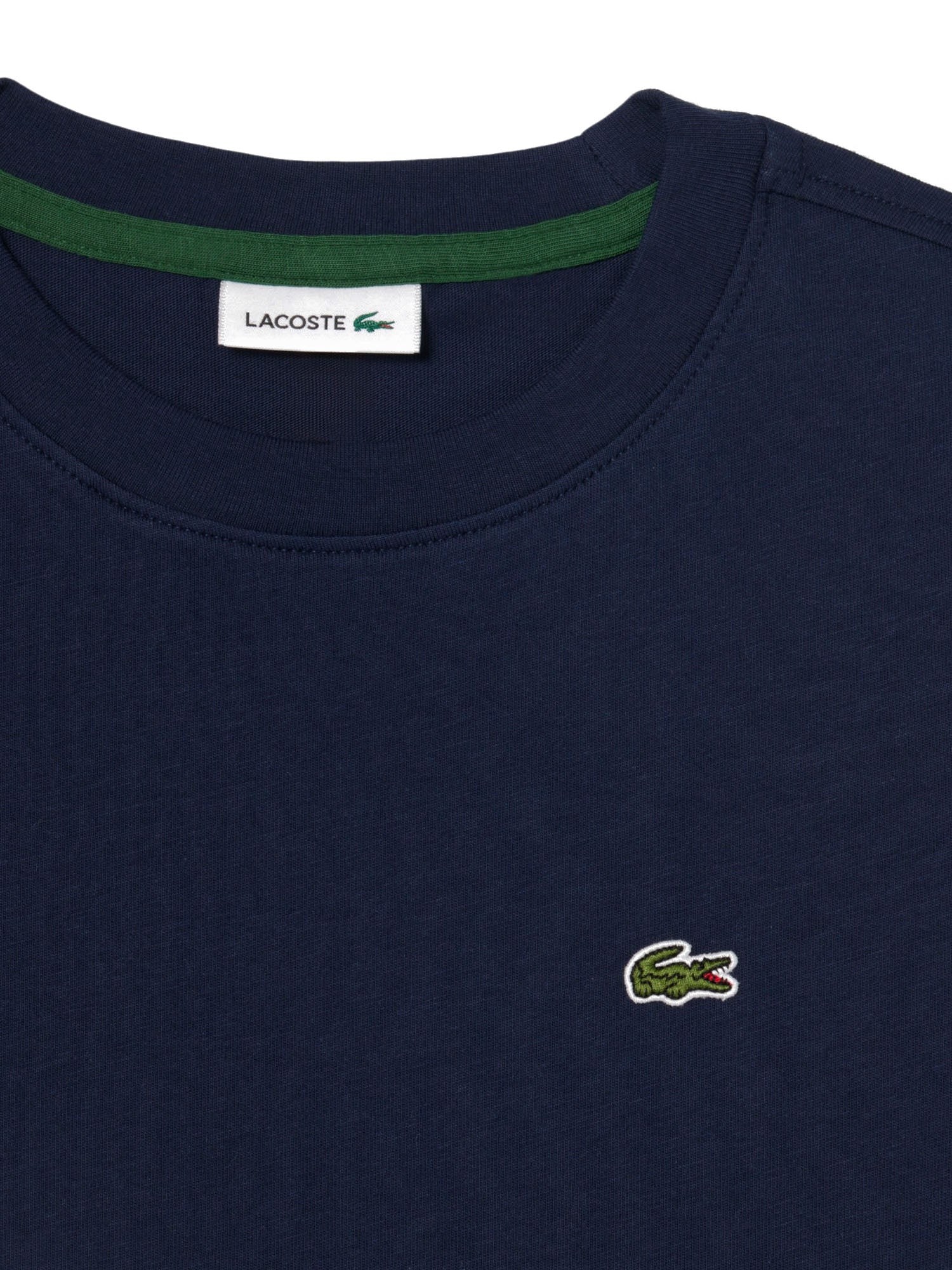 Lacoste T-shirt unisex in cotone Kids Blu