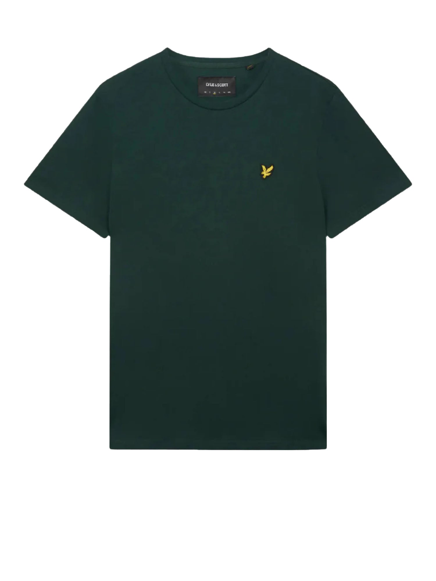 Lyle & Scott T-Shirt Cotton Crew Neck Verde