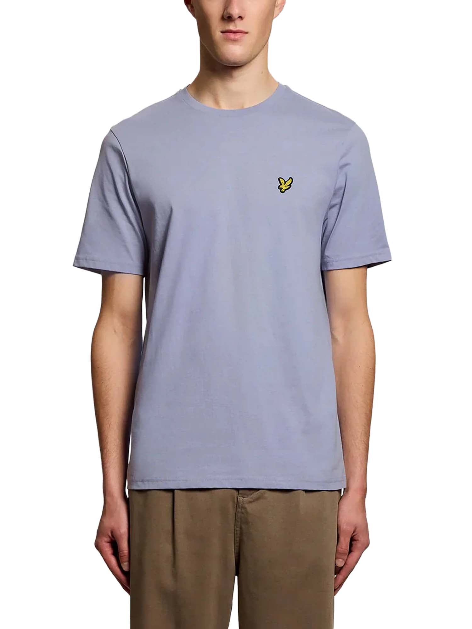 Lyle & Scott T-Shirt Cotton Crew Neck Blu