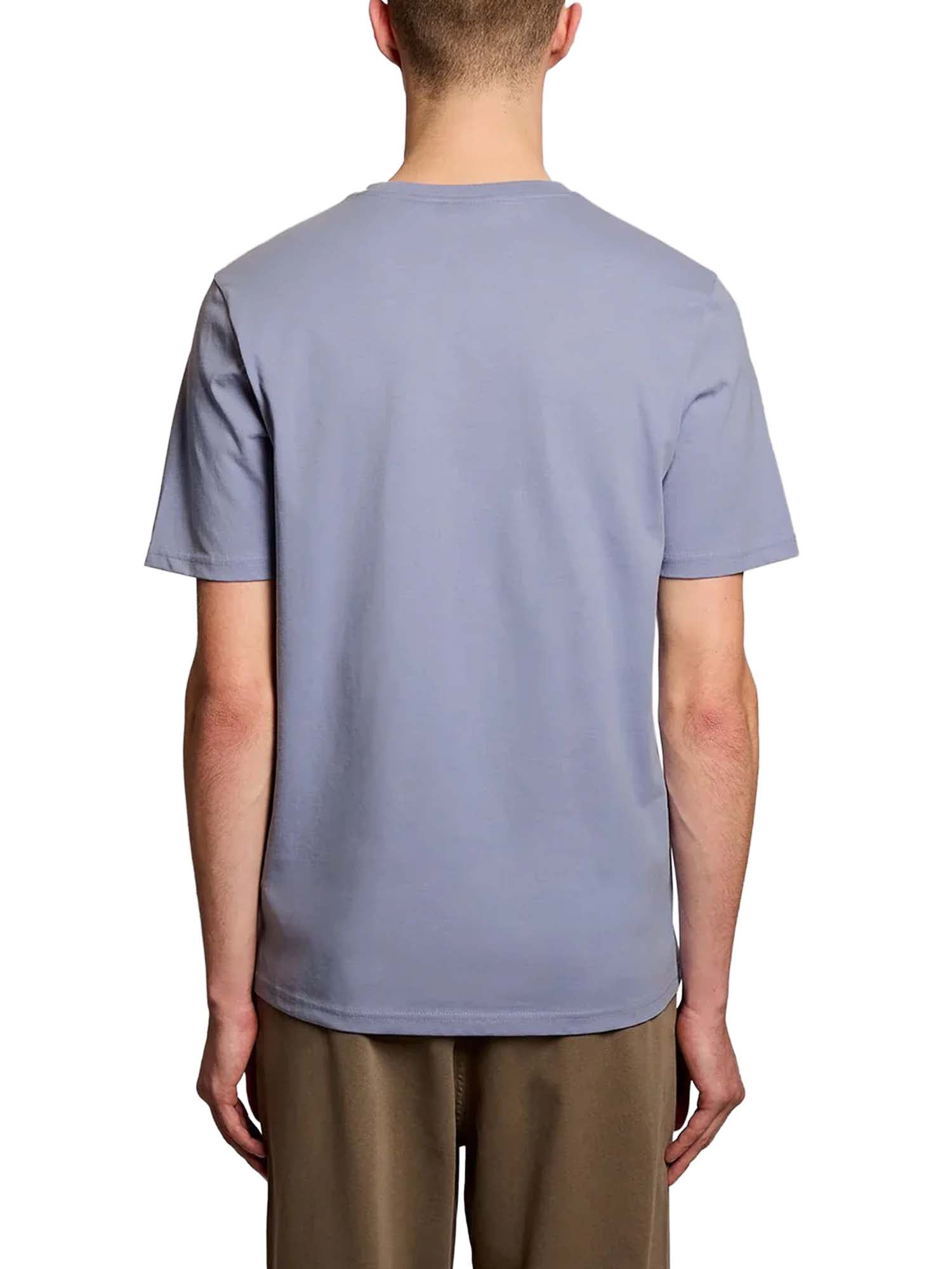 Lyle & Scott T-Shirt Cotton Crew Neck Blu