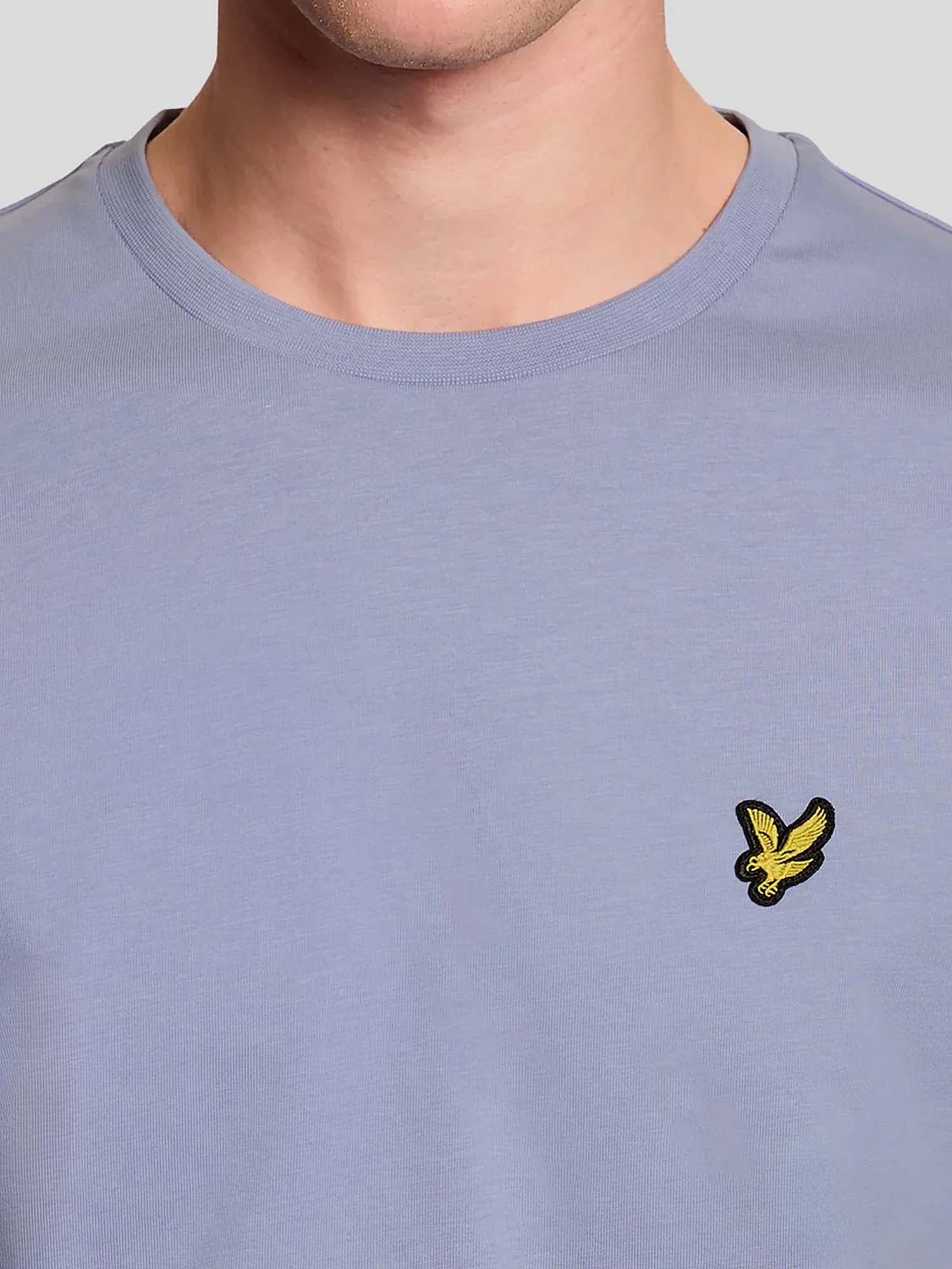 Lyle & Scott T-Shirt Cotton Crew Neck Blu