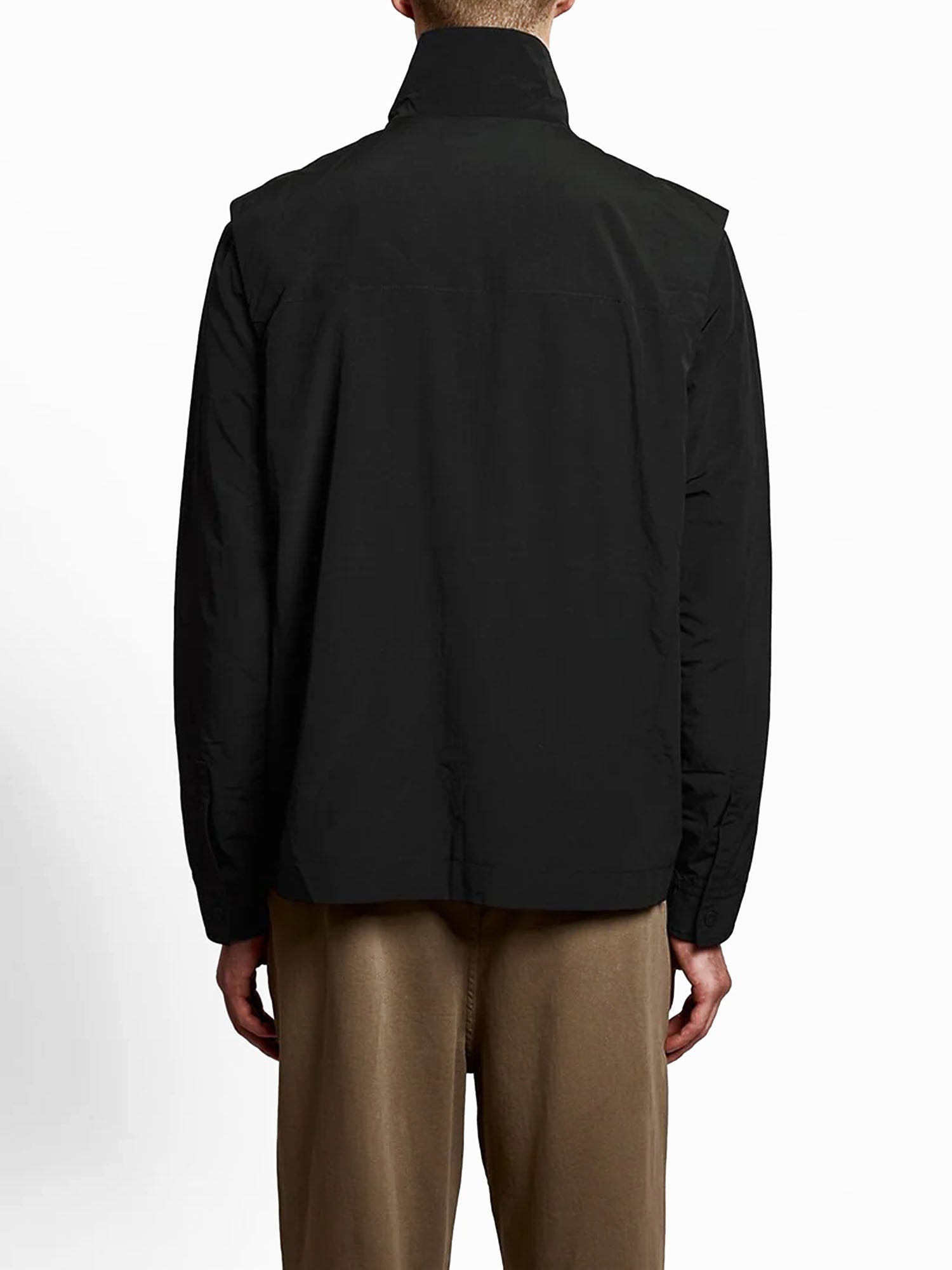 Lyle & Scott Gilet Lightweight Ripstop Nero