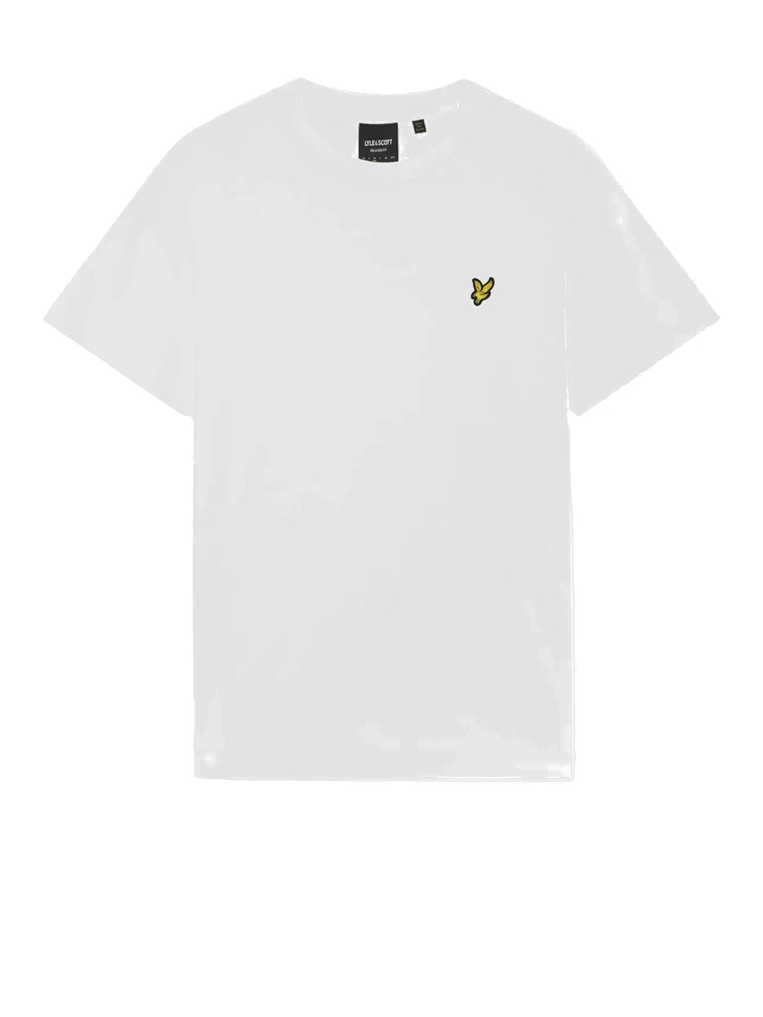 Lyle & Scott T-Shirt Ultra Soft Cotton Blend Bianco