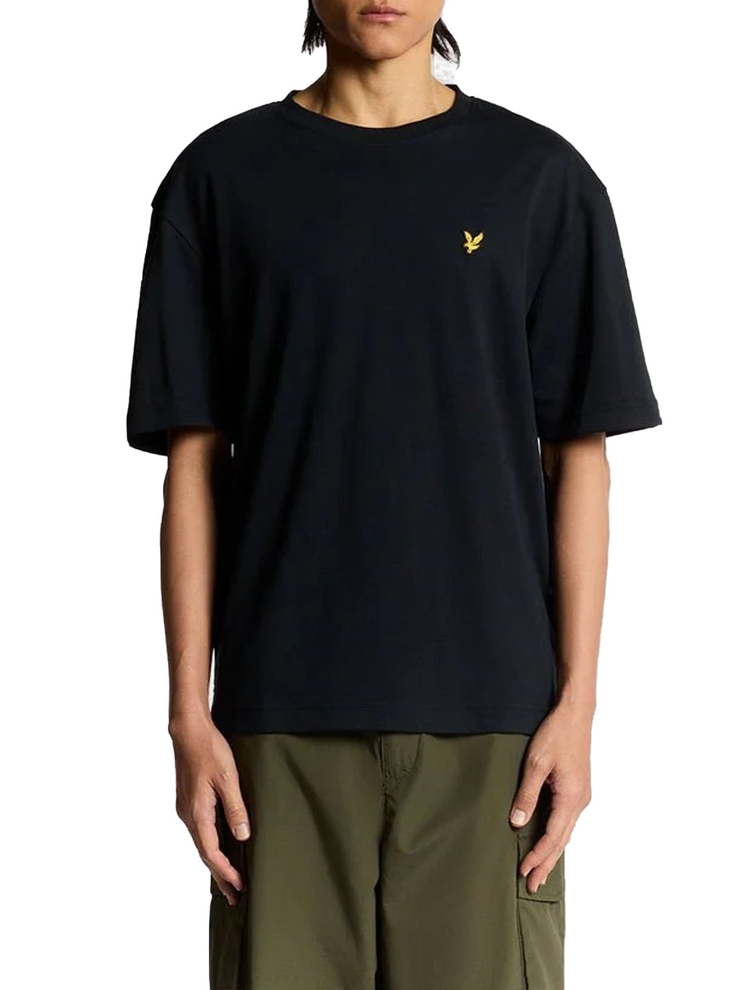 Lyle & Scott T-Shirt Ultra Soft Cotton Blend Blu