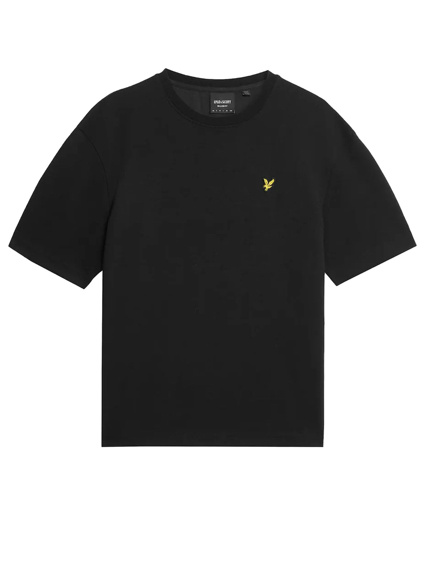 Lyle & Scott T-Shirt Ultra Soft Cotton Blend Nero
