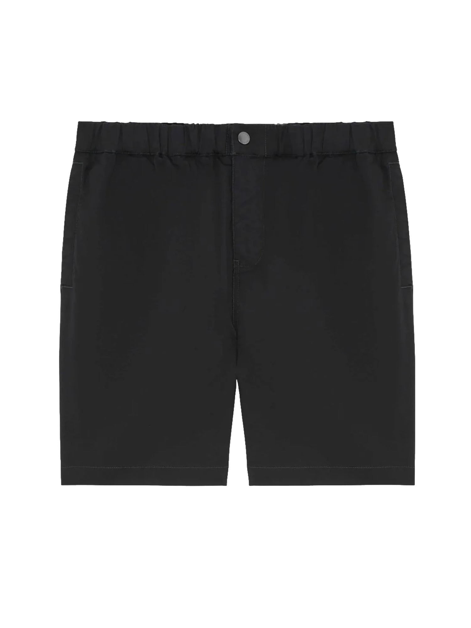 Lyle & Scott Pantaloncini in twill di misto cotone Nero
