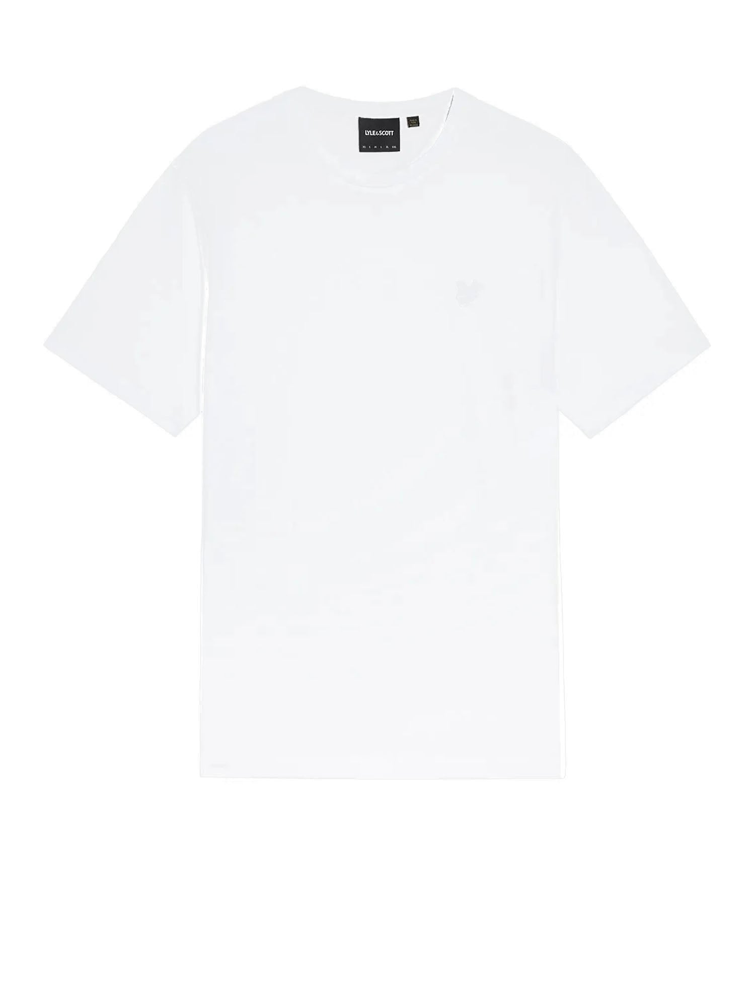 Lyle & Scott T-Shirt Superfine Cotton Bianco