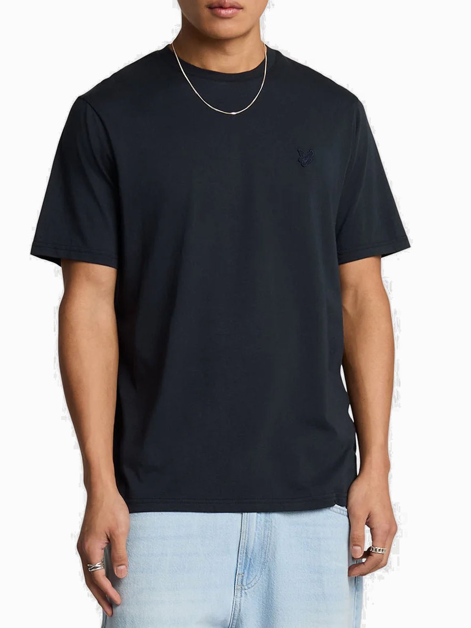 Lyle & Scott T-Shirt Superfine Cotton Blu