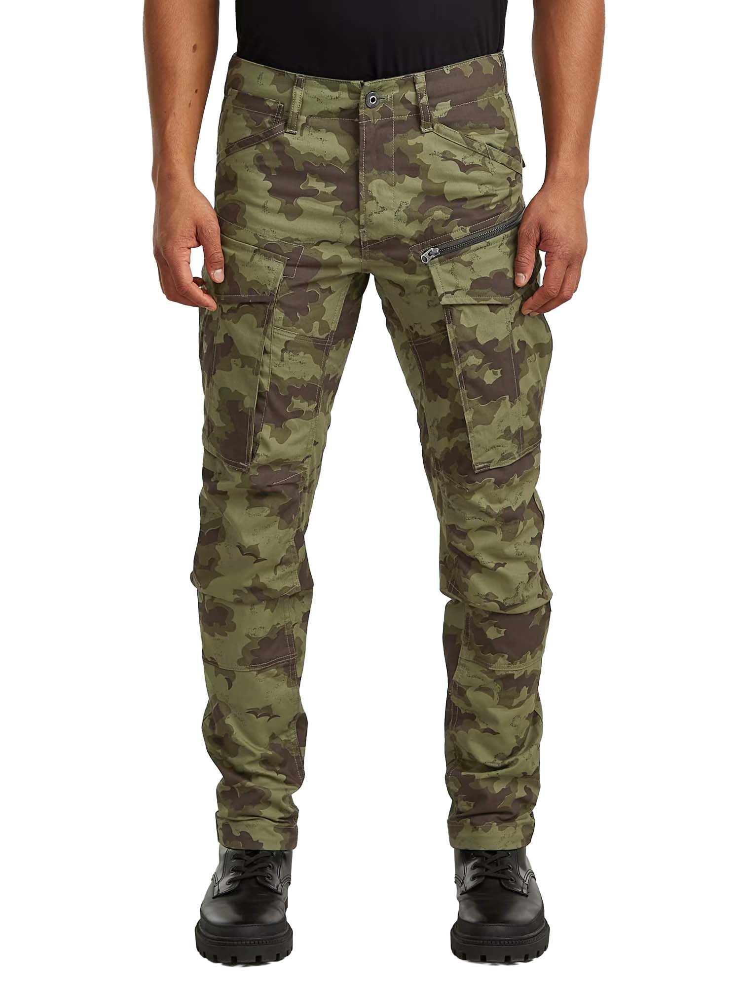 G-star Rovic Zip 3D Regular Tapered Pants Verde