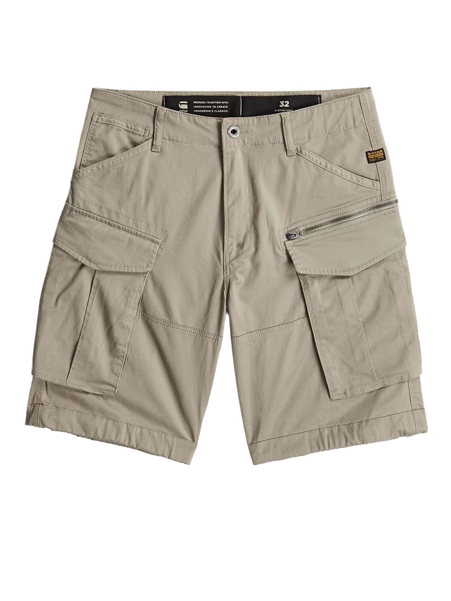 G-star Rovic Zip Relaxed Shorts Grigio