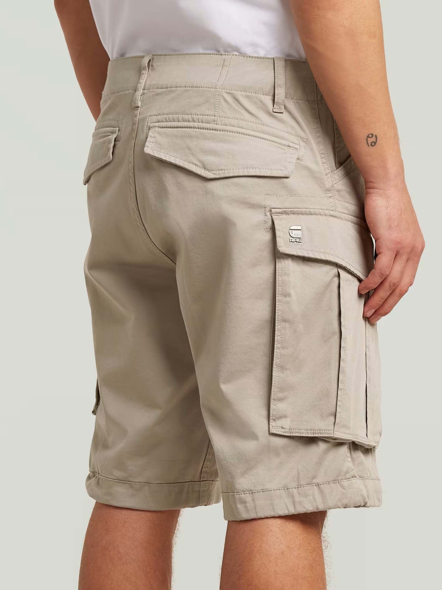 G-star Rovic Zip Relaxed Shorts Grigio