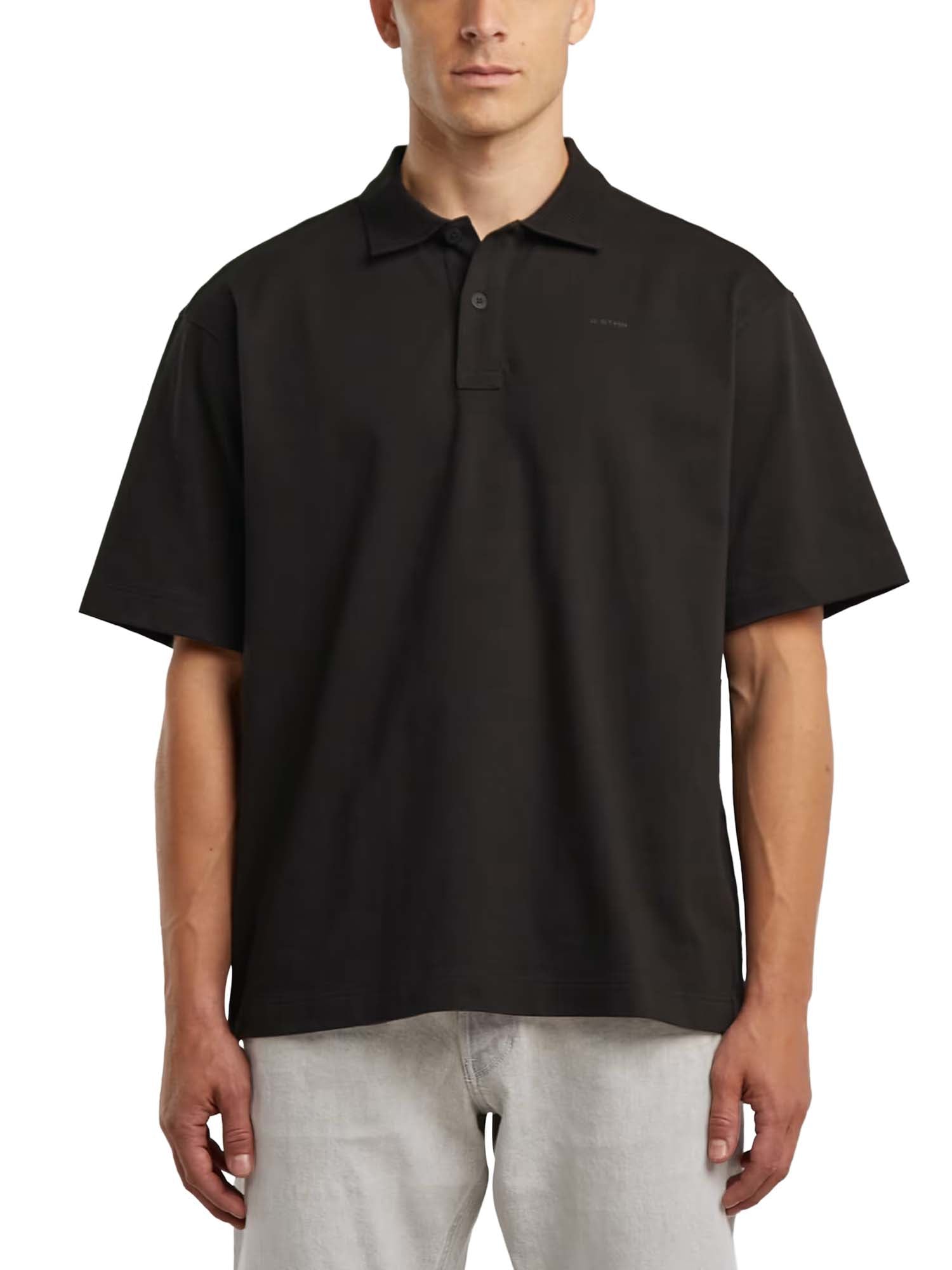 G-star Loose Polo Nero