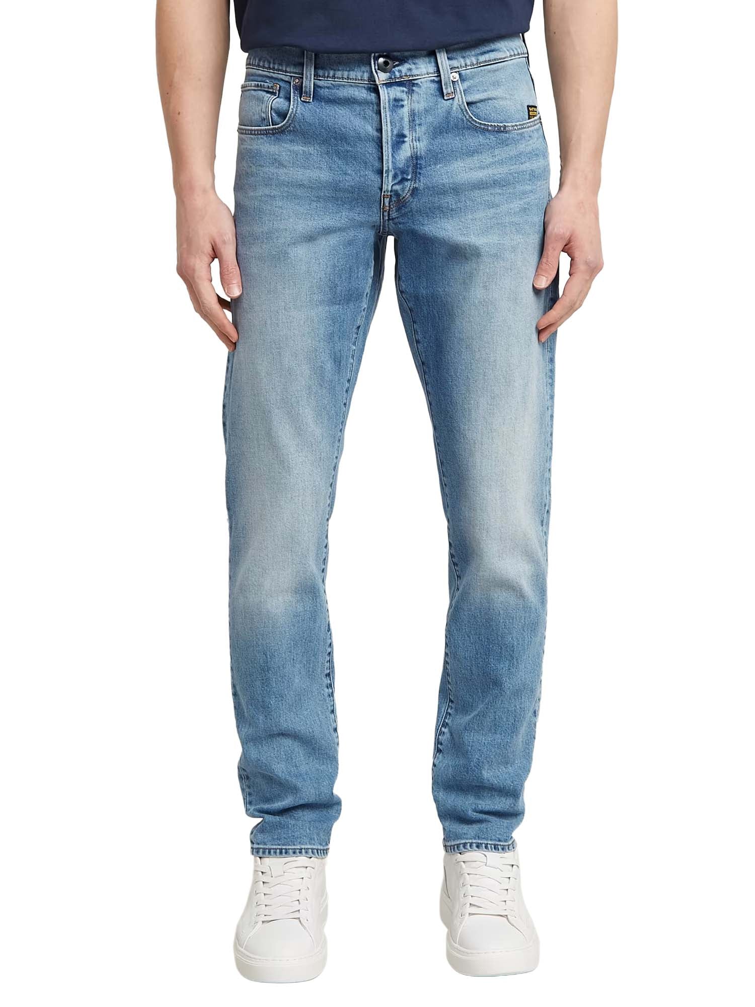 G-star Jeans 3301 Regular Tapered Azzurro