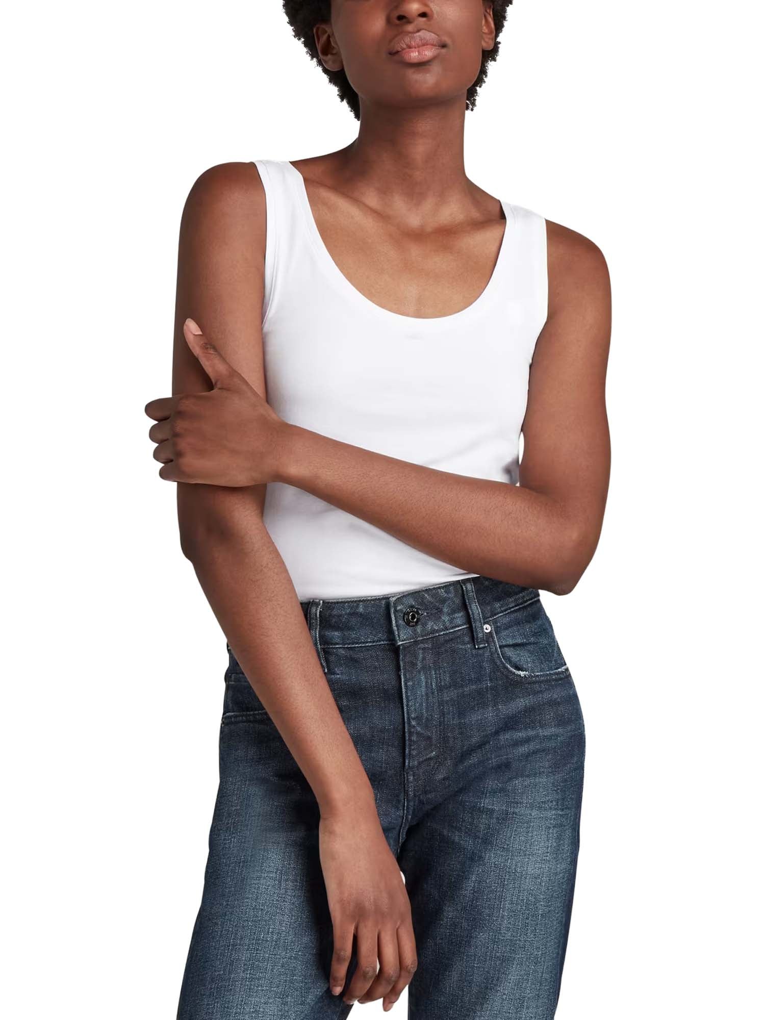 G-star Base Tanktop Bianco
